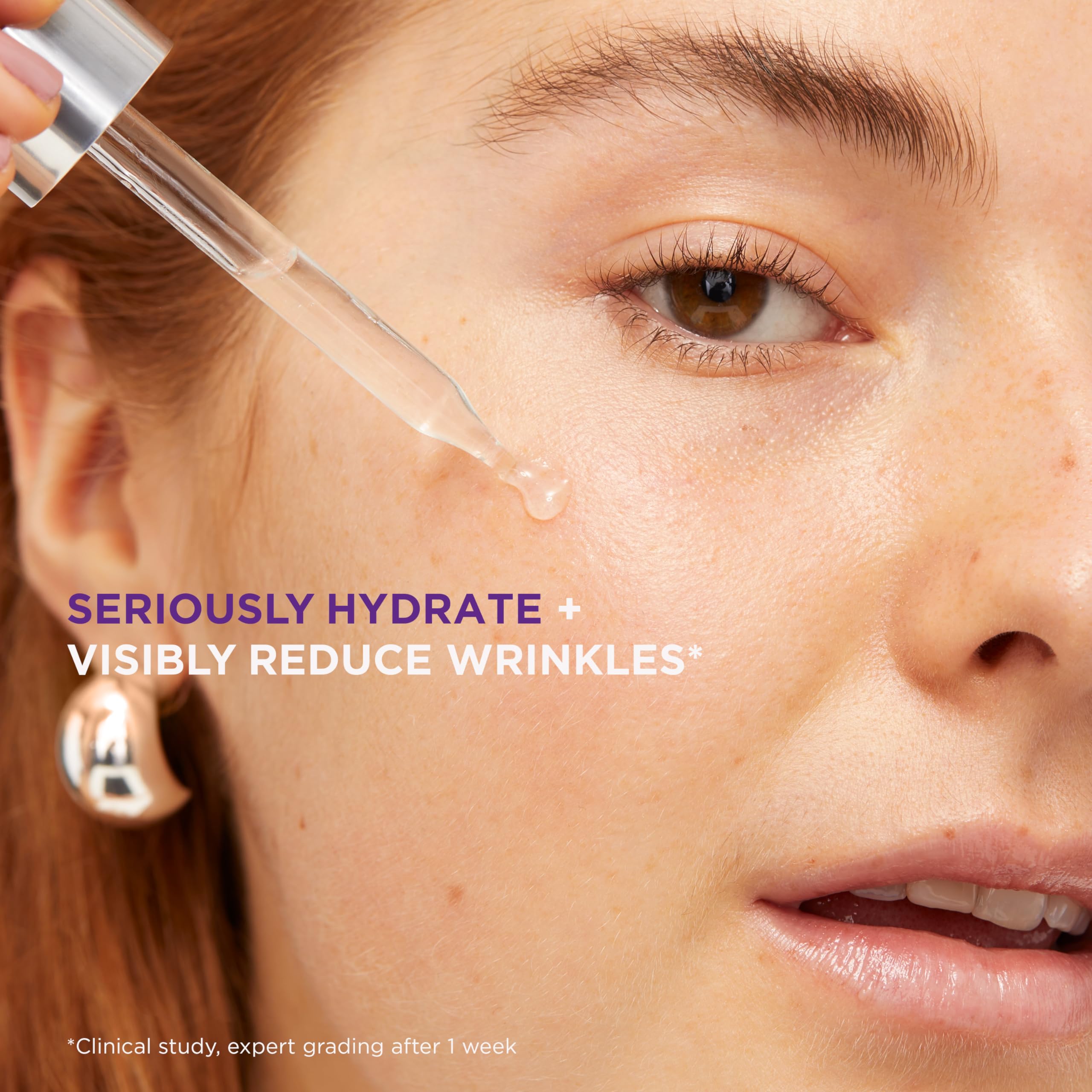 L'Oreal Paris Revitalift 1. 5% Pure Hyaluronic Acid Serum for Face, Anti-Aging, Fragrance Free, 1 oz detail image 5