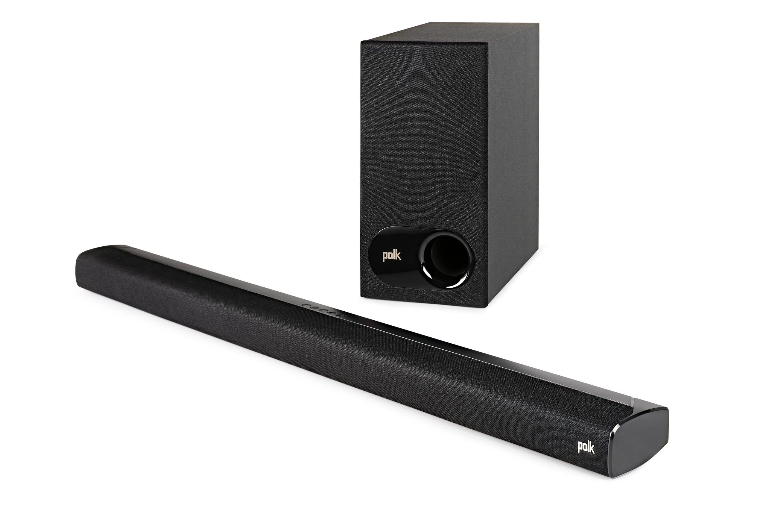 Polk Audio Signa S2 Sound Bar for Smart TV with Subwoofer, Wireless – Exclusive VoiceAdjust Technology, Ultra-Slim Design, Works with 4K & HD TVs, HDMI & Optical, Bluetooth, Wireless Streaming detail image 1
