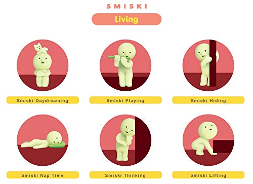 Dreams Smiski Figure Living Series - (1) Assorted Sealed Blind Box Original Glow in The Dark Mini Figures - No Choice Available detail image 3