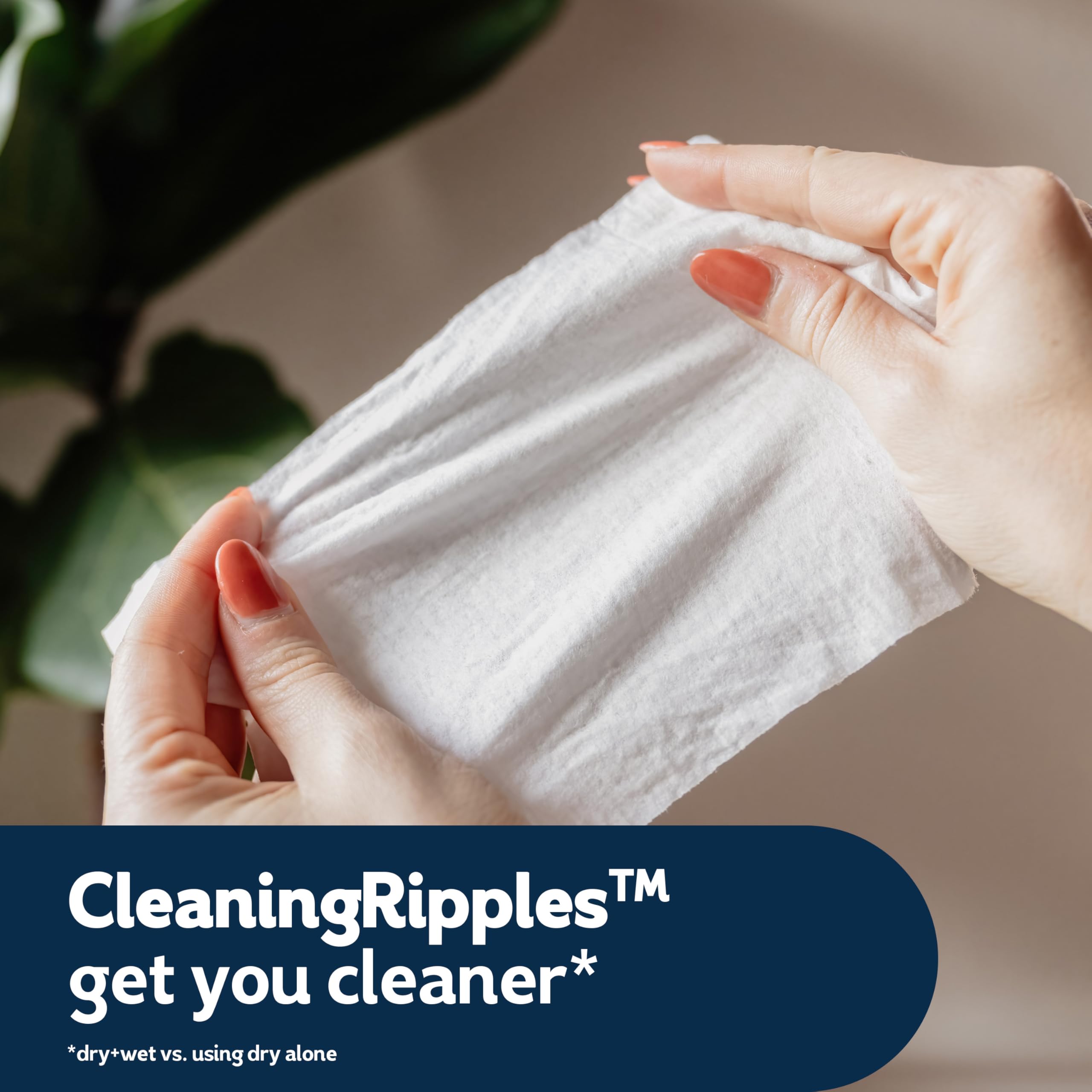 Cottonelle Fresh Feel Flushable Wet Wipes, Adult Wet Wipes, 8 Flip-Top Packs, 42 Wipes Per Pack (336 Total Wipes), Packaging May Vary detail image 7
