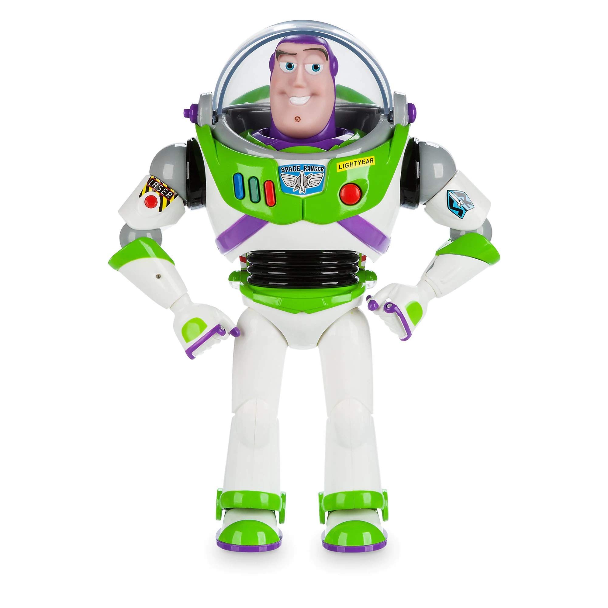 Disney Store Buzz Lightyear Interactive Talking Action Figure (Toy Story) - 12" detail image 3