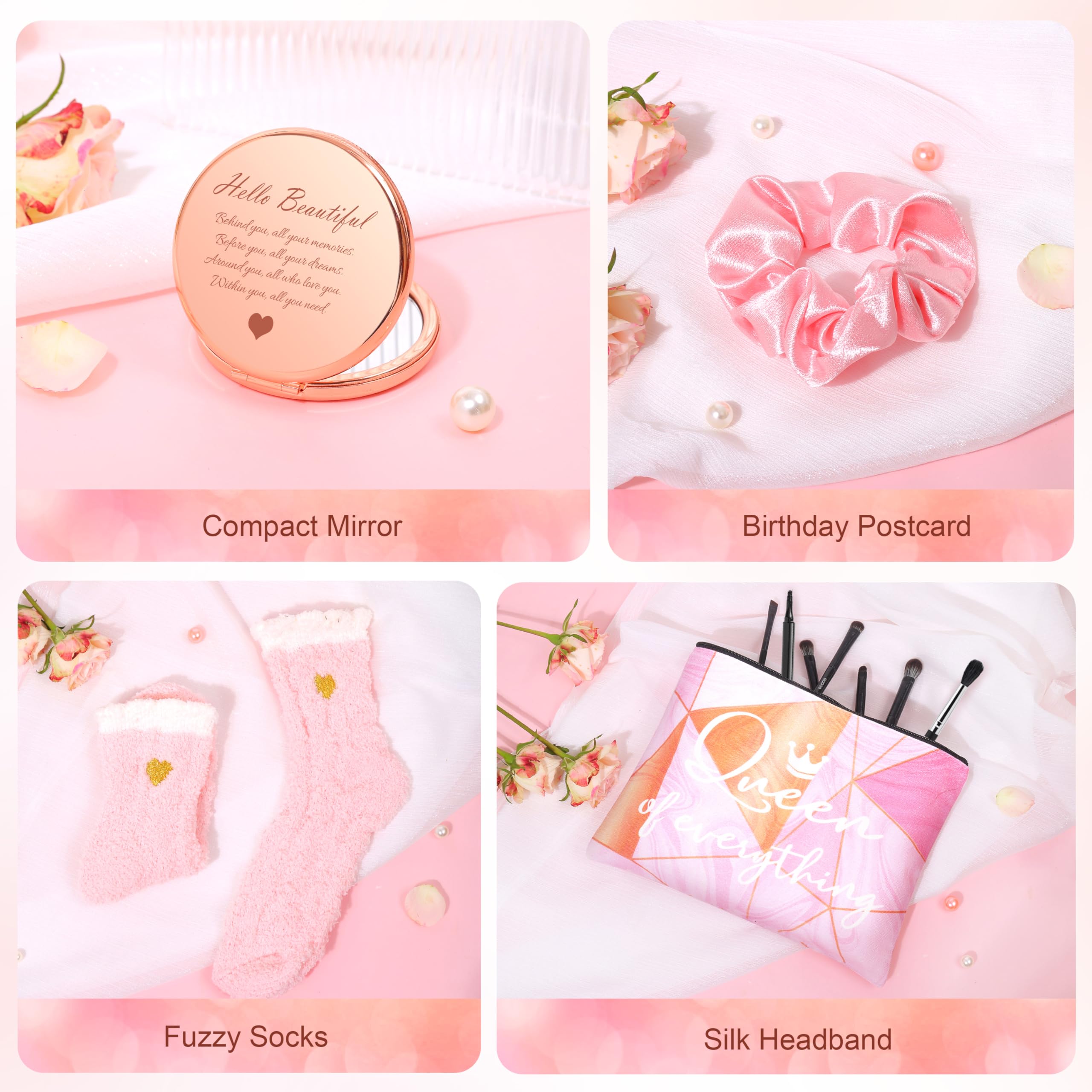 Jumway “Not A Day Over Fabulous” 14 oz Ceramic Marble Mug Gift Set — Birthday Gift for Women detail image 4