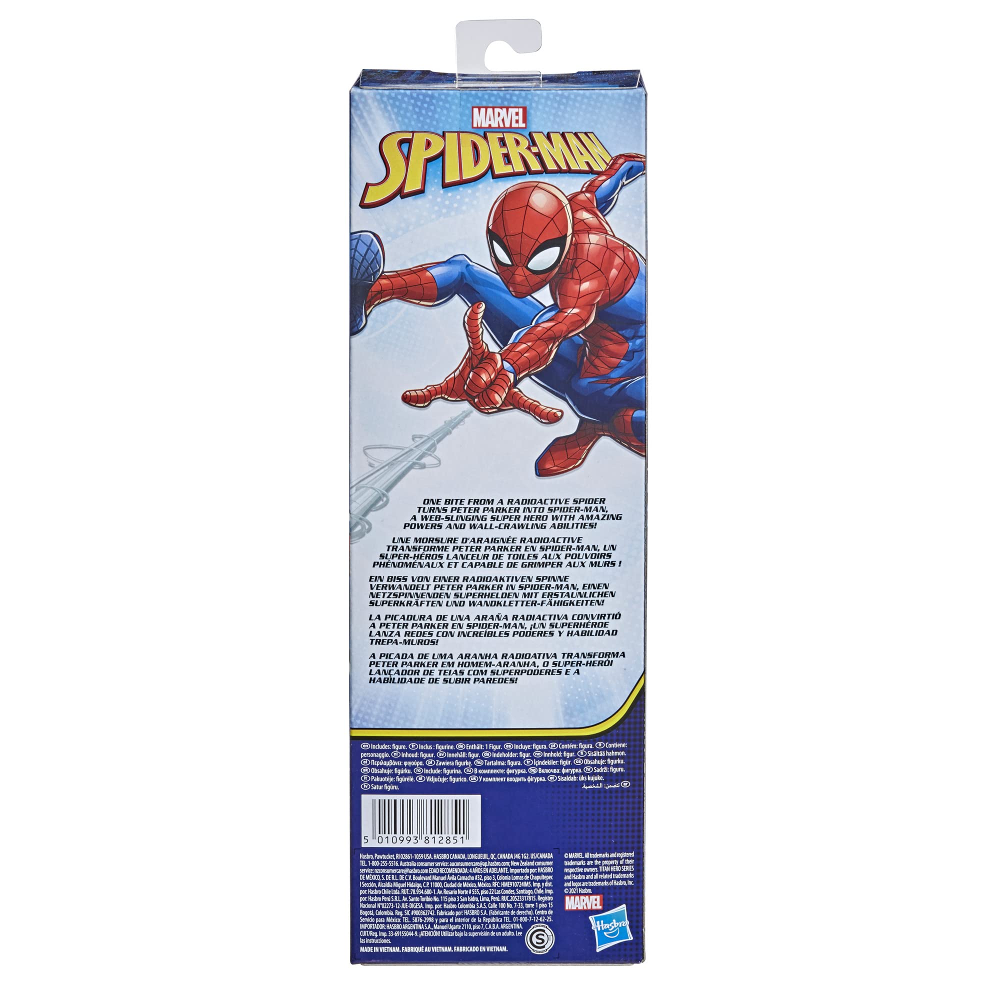 Marvel Titan Hero Series Spider-Man 12-Inch Action Figure with Fx Port detail image 4
