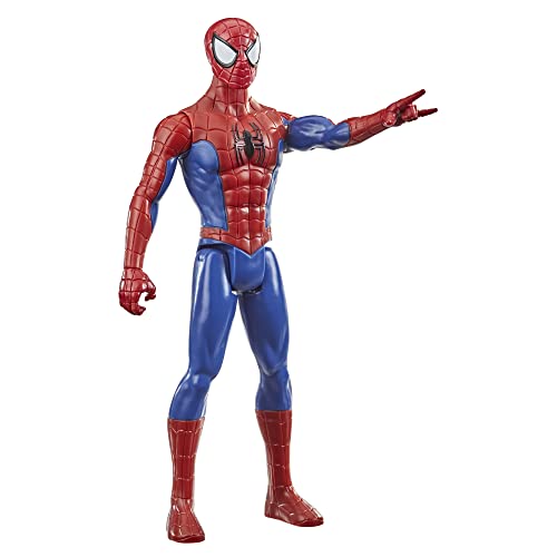 Marvel Titan Hero Series Spider-Man 12-Inch Action Figure with Fx Port detail image 5