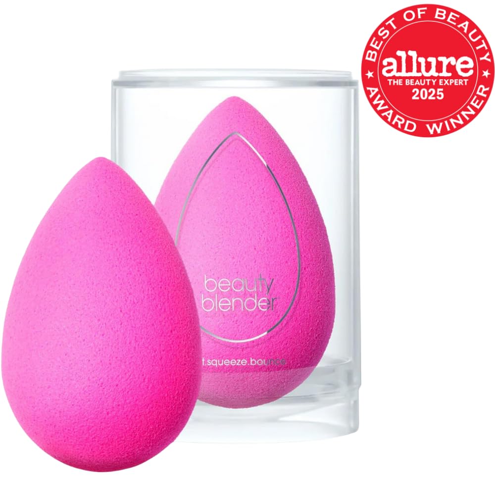 Beautyblender Original Pink Makeup Sponge | Super-Soft Blending Foam for Foundations, Powders and Creams | Reusable & Washable, Vegan & Cruelty-Free, Streak-Free Finish detail image 2