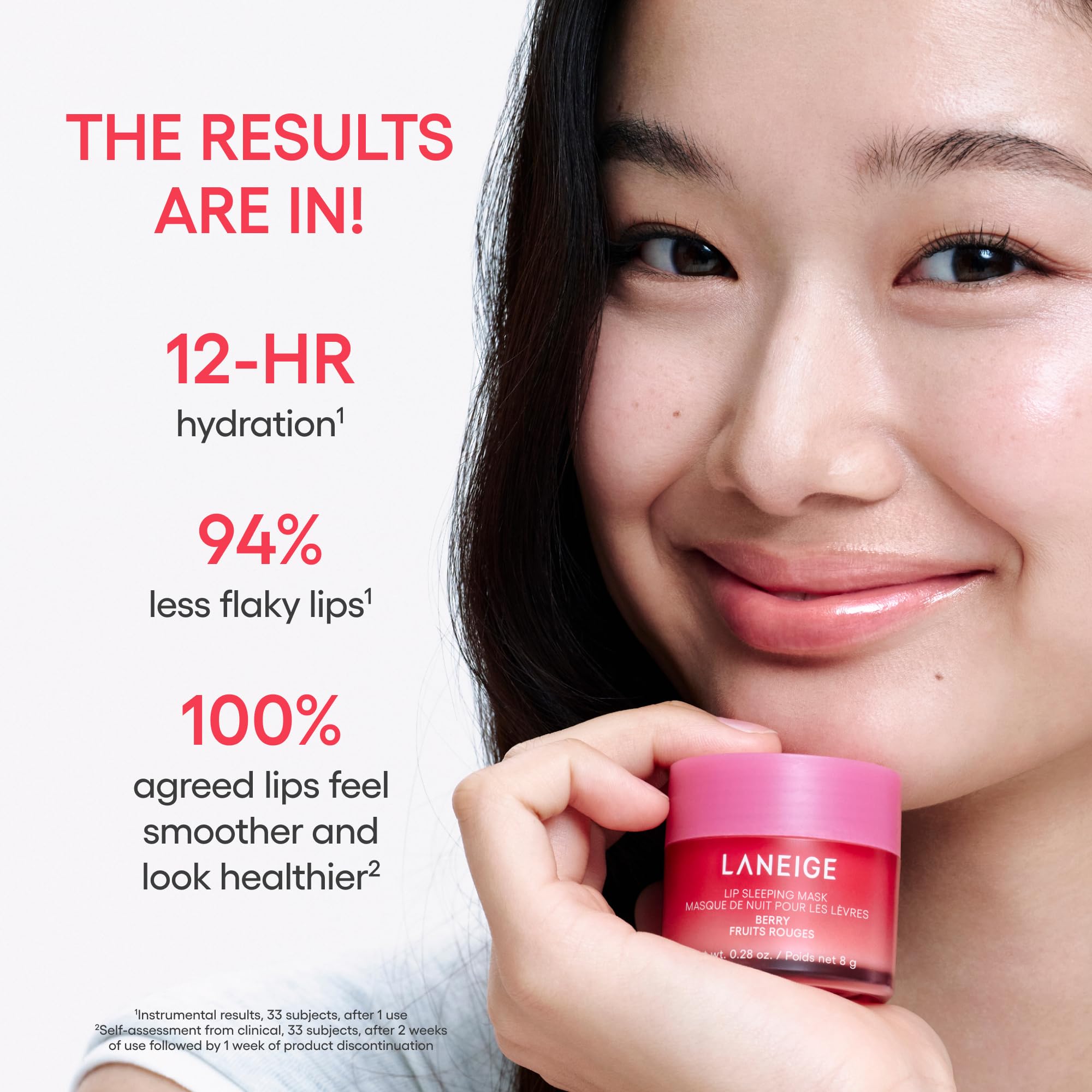 LANEIGE Lip Sleeping Mask: Tratamiento Labial Nocturno Hidratante y Nutritivo con Vitamina C, Manteca de Karité y Semilla de Murumuru detail image 7