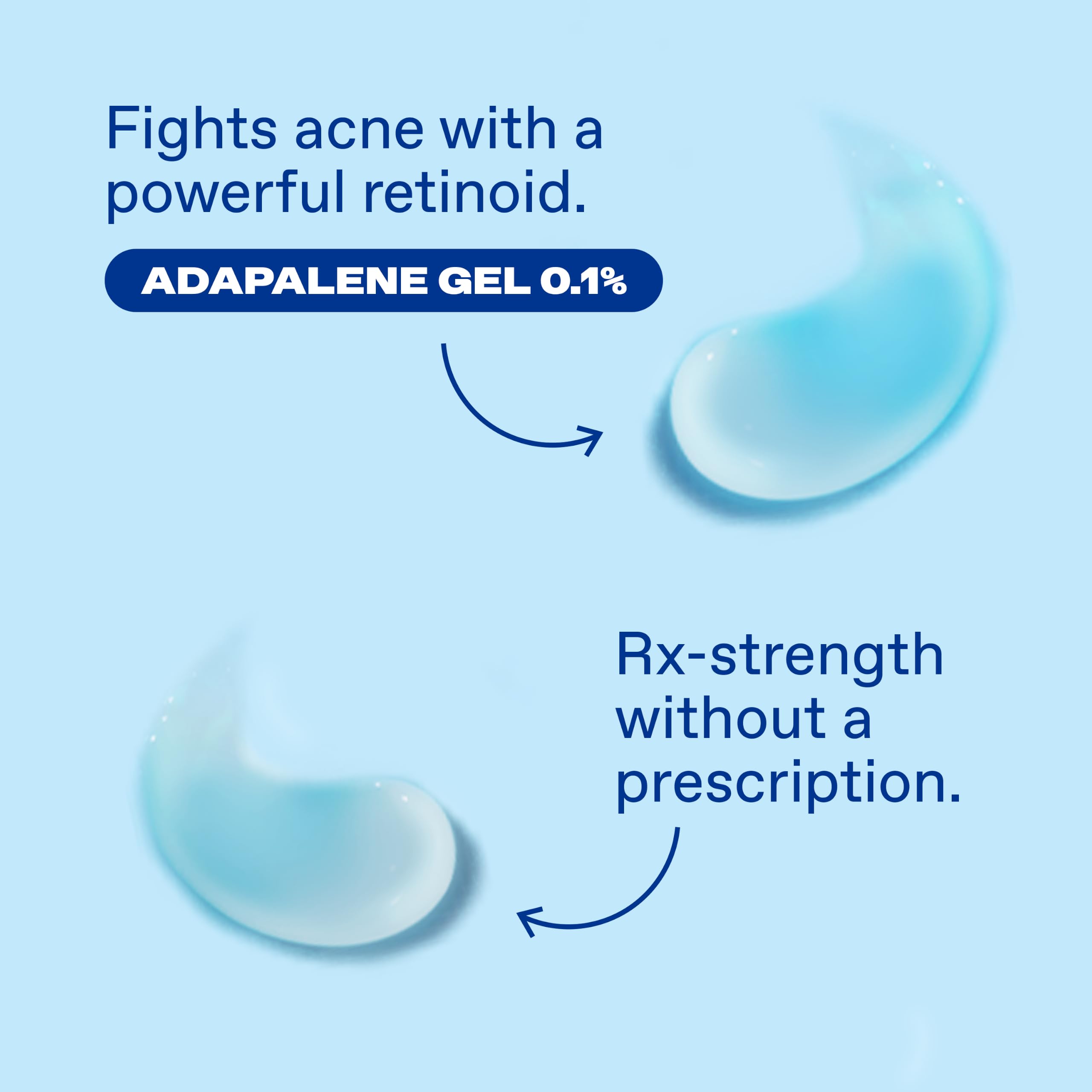 Gel de Adapaleno Differin 0. 1% para el acné, 45g (presentación con dosificador, suministro para 90 días) detail image 5
