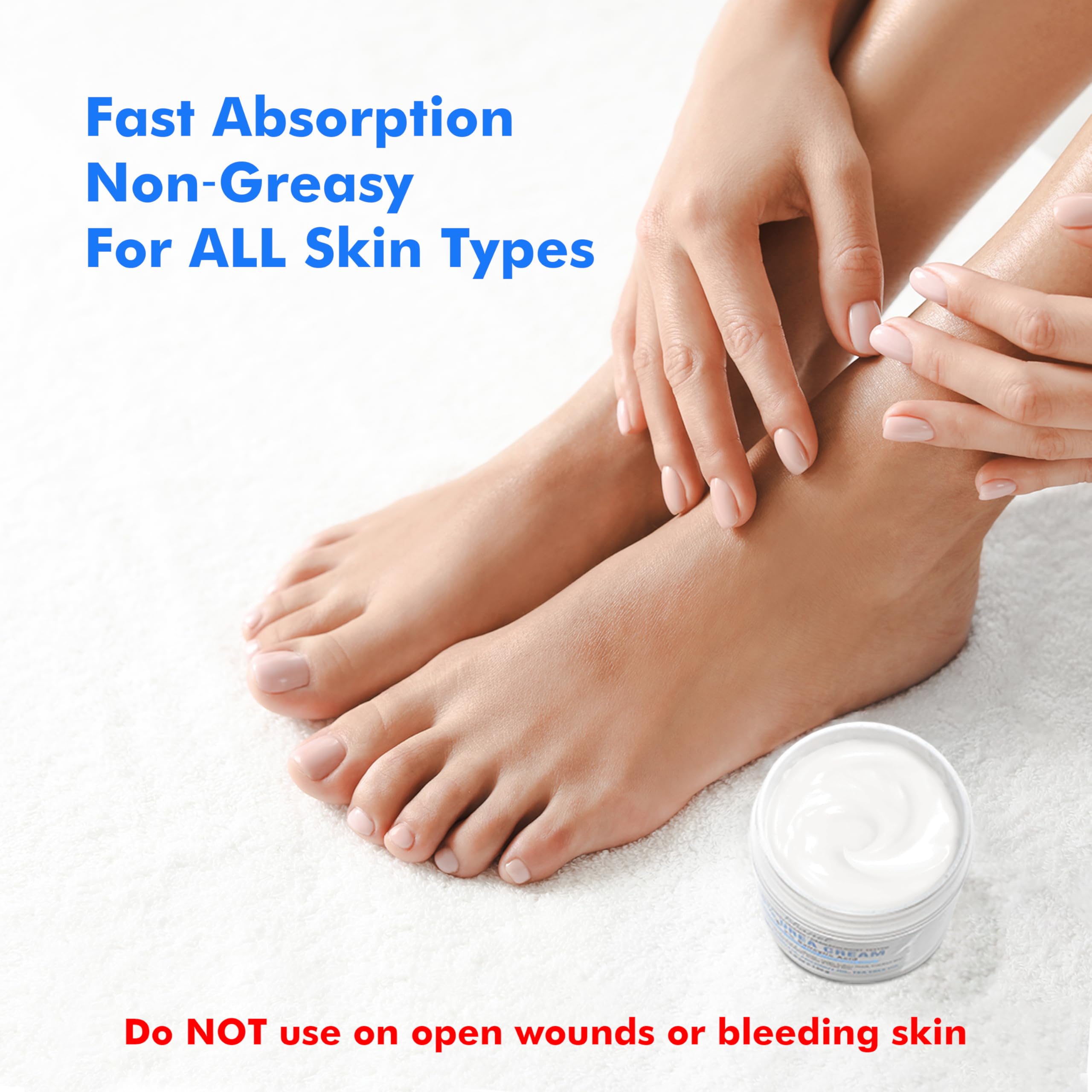 Ebanel 40% Urea Cream with 2% Salicylic Acid for Dry, Cracked Feet detail image 6