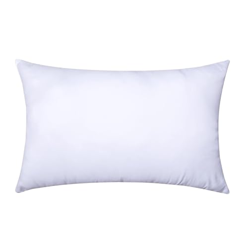 MIULEE Throw Pillow Insert Premium Pillow Stuffer Sham Rectangle for Decorative Cushion Bed Couch Sofa 12x20 Inch detail image 8