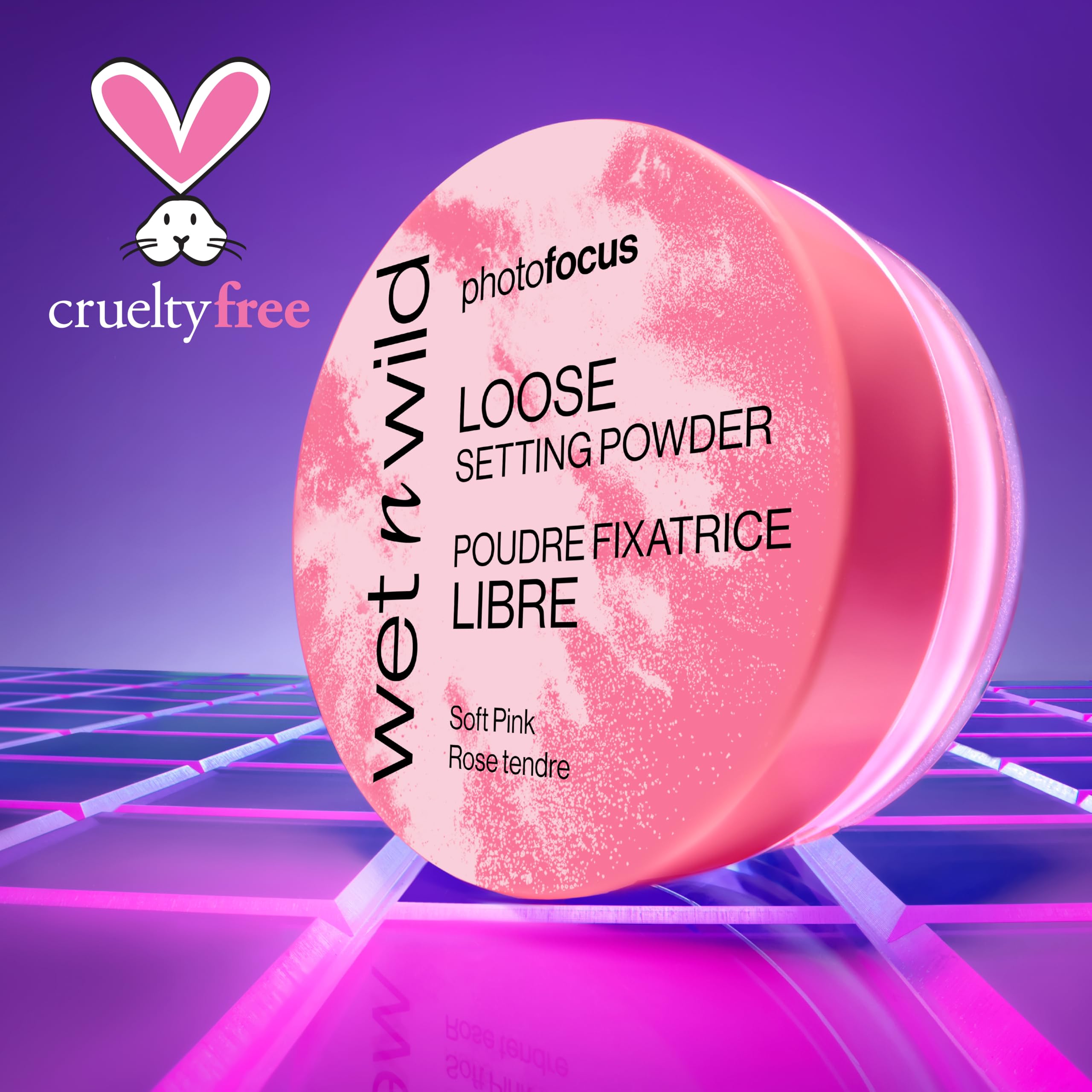 wet n wild Photo Focus Loose Baking Setting Powder, Highlighter Makeup, Fair to Medium & Tan Skin Tones - Translucent detail image 5