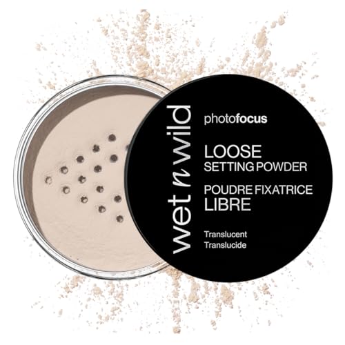 wet n wild Photo Focus Loose Baking Setting Powder, Highlighter Makeup, Fair to Medium & Tan Skin Tones - Translucent detail image 7