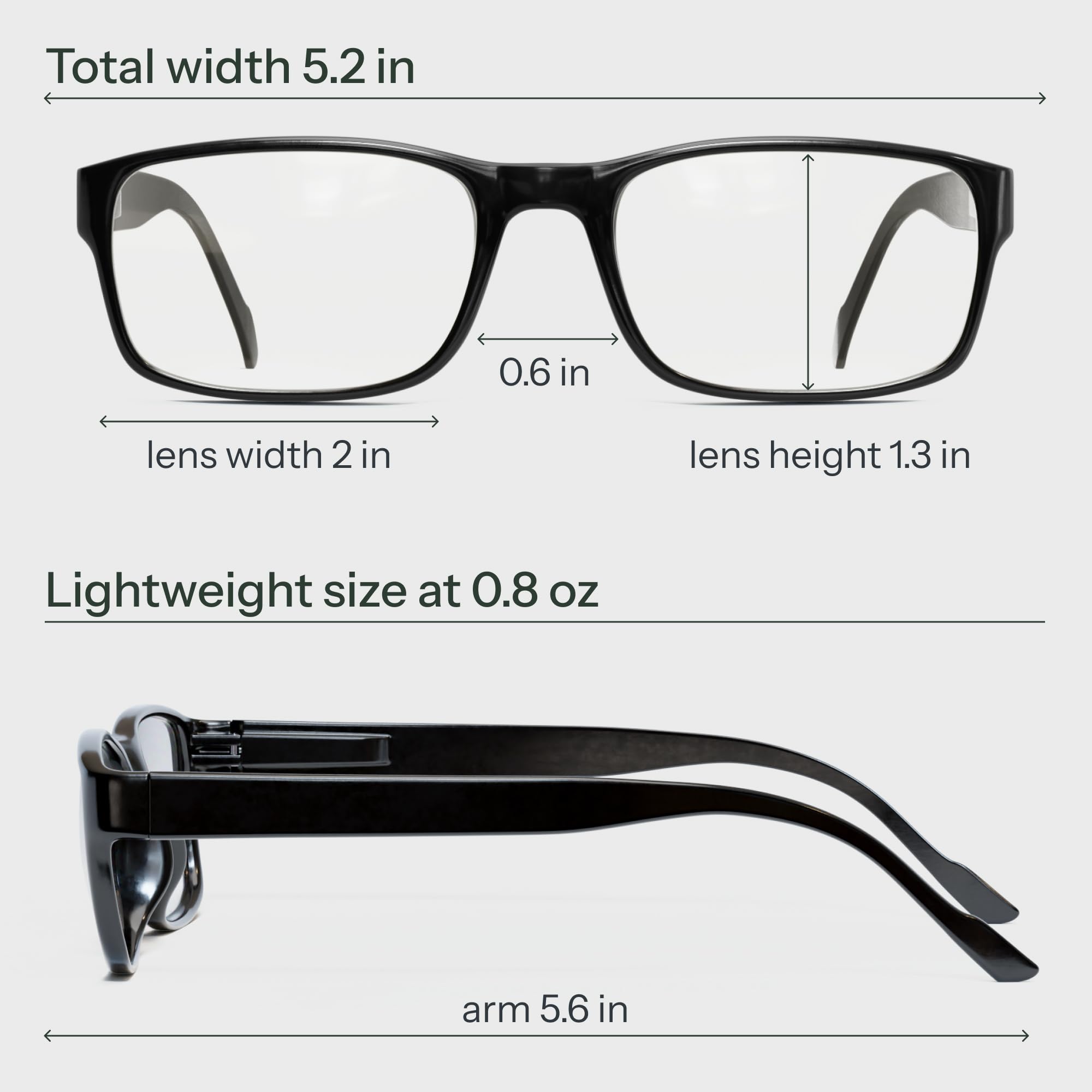 Gaoye Professional Reading Glasses for All Day - Computer Readers with Blue Light Protection - Value Pack detail image 7
