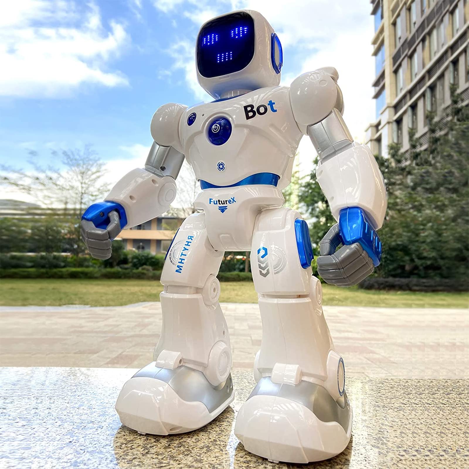 Ruko 1088 Smart Robots for Kids, Large Programmable Interactive RC Robot with Voice Control, APP Control, Present for 4 5 6 7 8 9 Years Old Kids Boys and Girls detail image 1