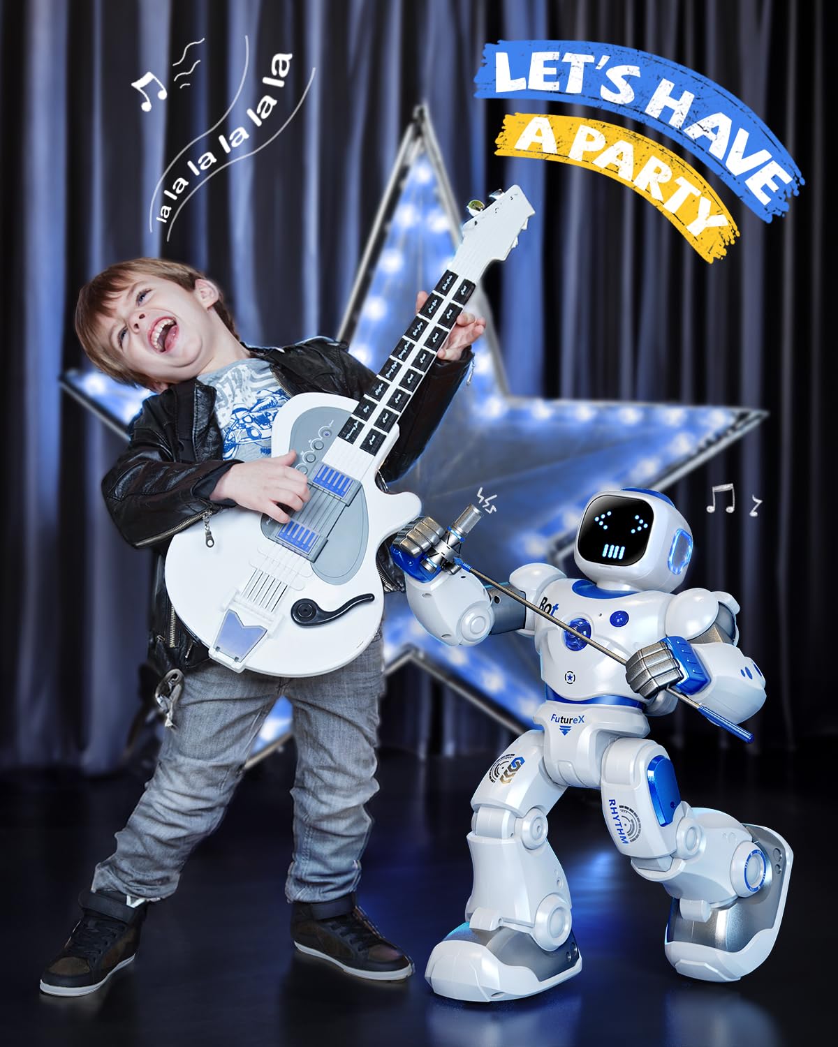 Ruko 1088 Smart Robots for Kids, Large Programmable Interactive RC Robot with Voice Control, APP Control, Present for 4 5 6 7 8 9 Years Old Kids Boys and Girls detail image 6