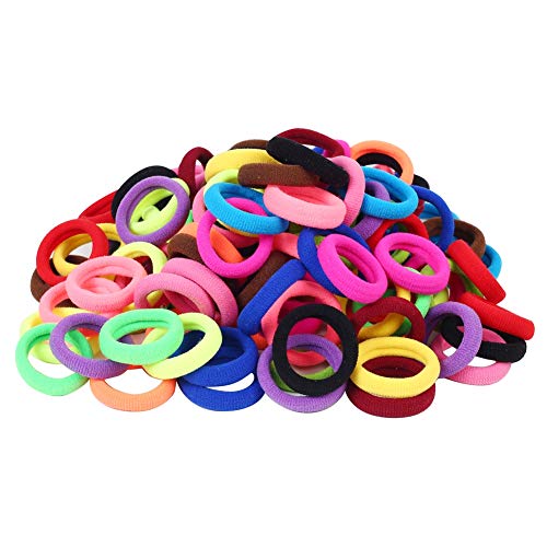 Baby Hair Ties, Elastic Hair Bands for Girls Kids, Toddler Ponytail Holders detail image 9
