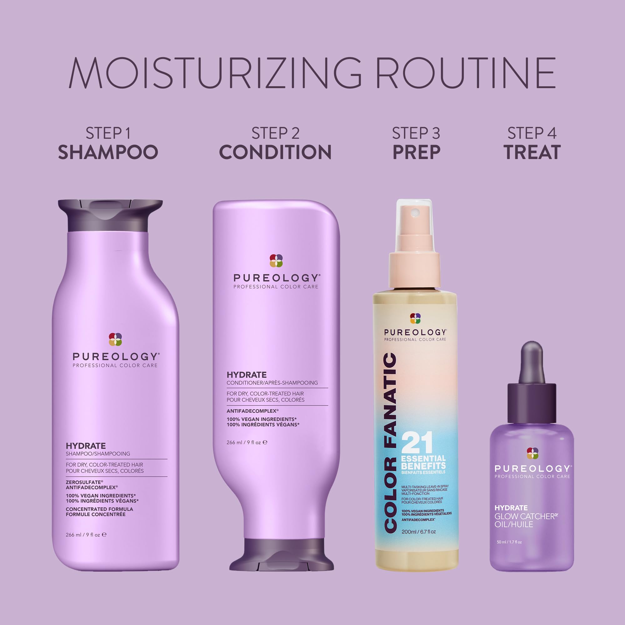 Pureology Hydrate Conditioner – Moisturizes Dry & Color-Treated Hair detail image 7