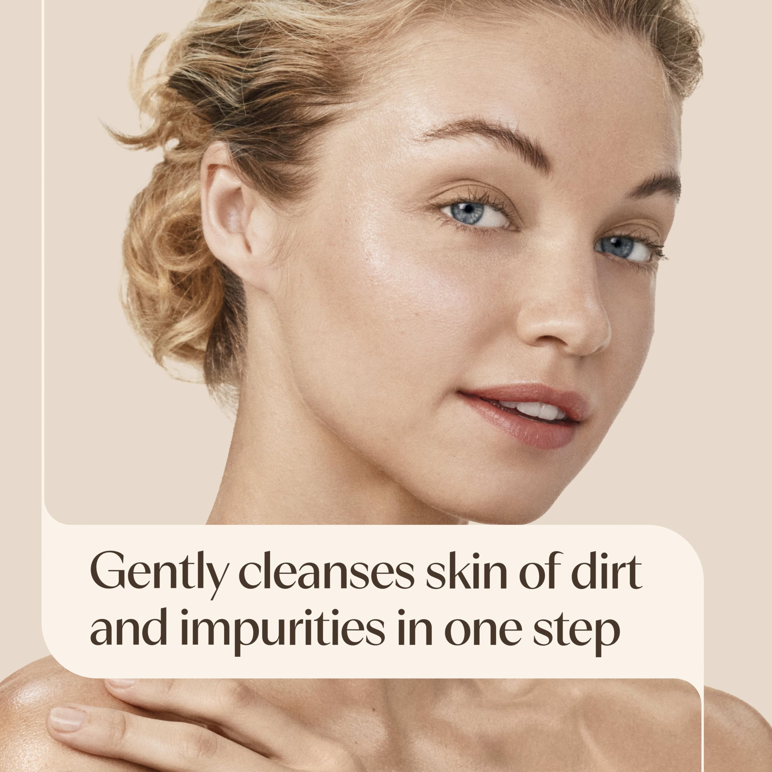 Aveeno Calm + Restore Daily Hydrating Oat Face Cleanser for Sensitive Skin, Fragrance-Free, Hypoallergenic, Non-Comedogenic, 7. 8 fl oz detail image 2