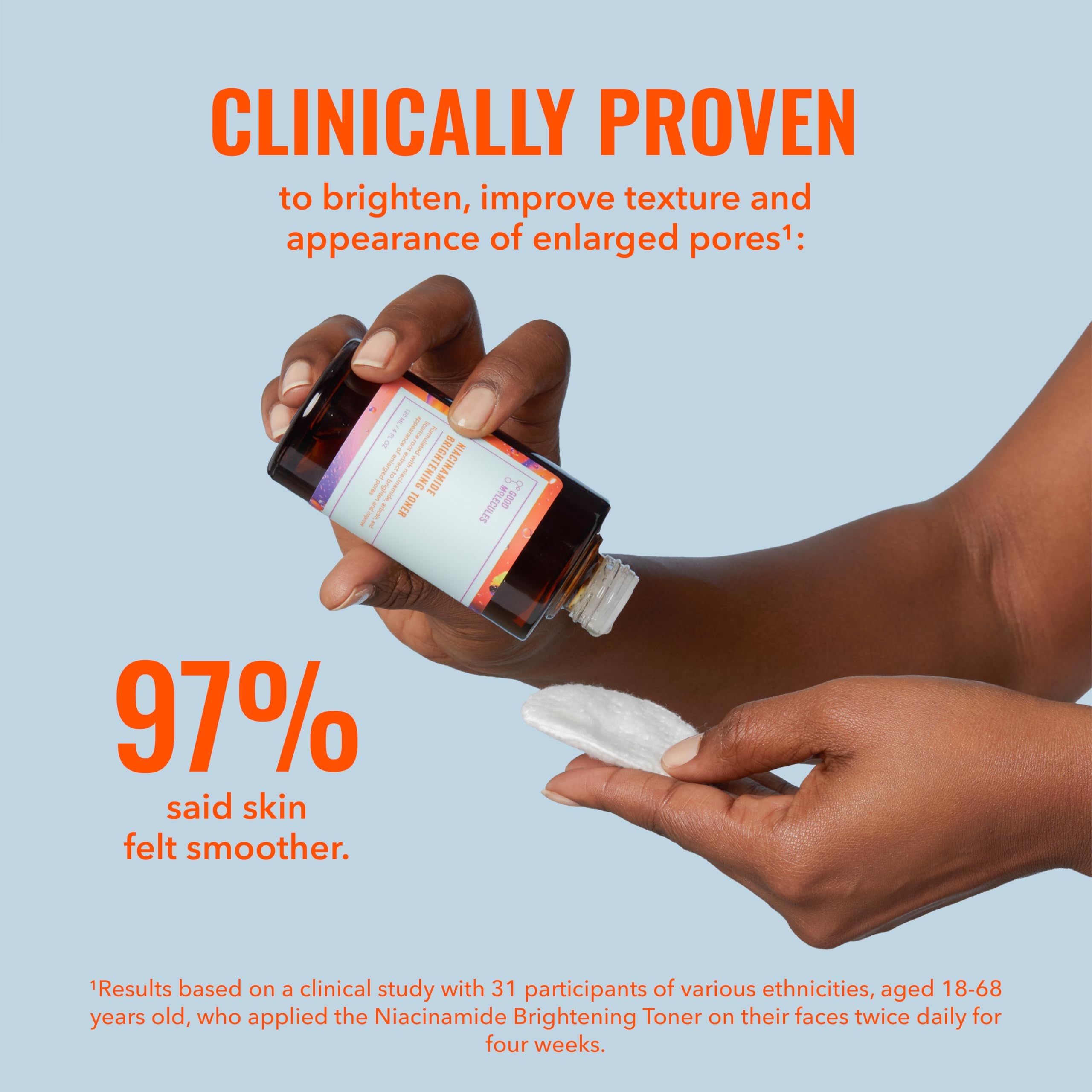 Good Molecules Niacinamide Brightening Toner – Alcohol-Free Toner with Niacinamide, Arbutin & Licorice Root Extract detail image 8