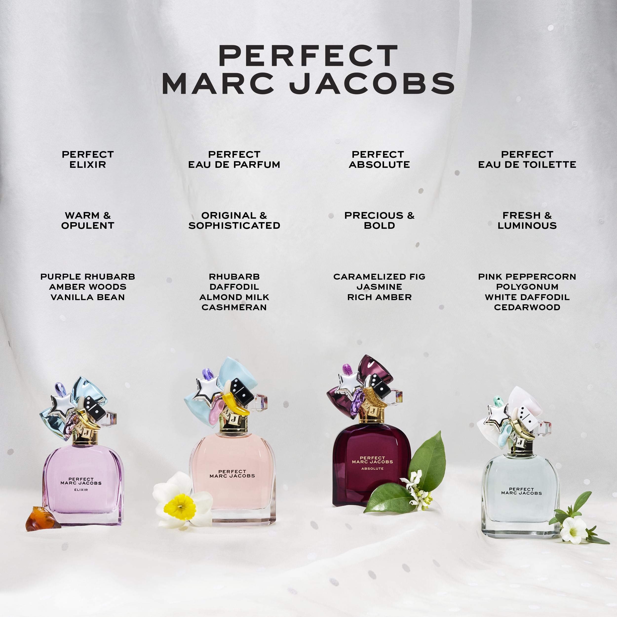 Marc Jacobs Perfect Eau de Parfum — Floral Women's Perfume with Rhubarb & Daffodil Notes detail image 9