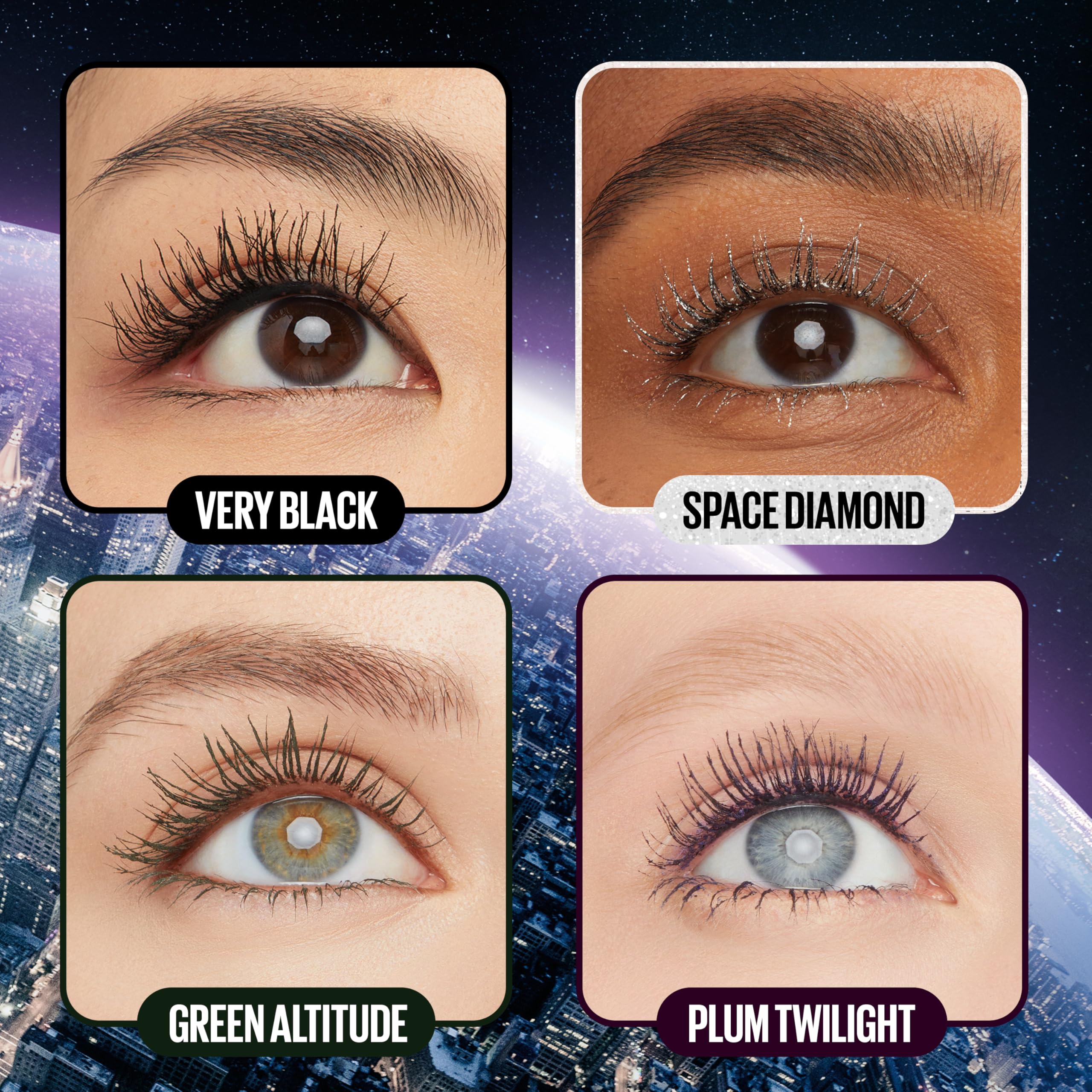 Maybelline Lash Sensational Sky High Washable Mascara Makeup, Volumizing, Lengthening, Defining, Curling, Multiplying, Buildable Formula, Blackest Black, 1 Count detail image 5