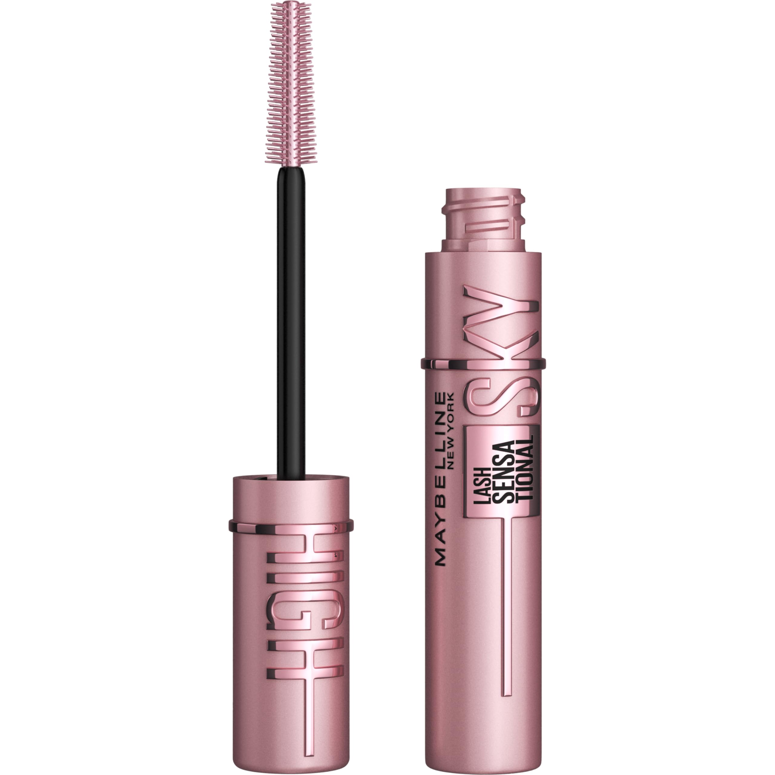 Maybelline Lash Sensational Sky High Washable Mascara, Volumizing and Lengthening, Very Black, 1 Count detail image 1