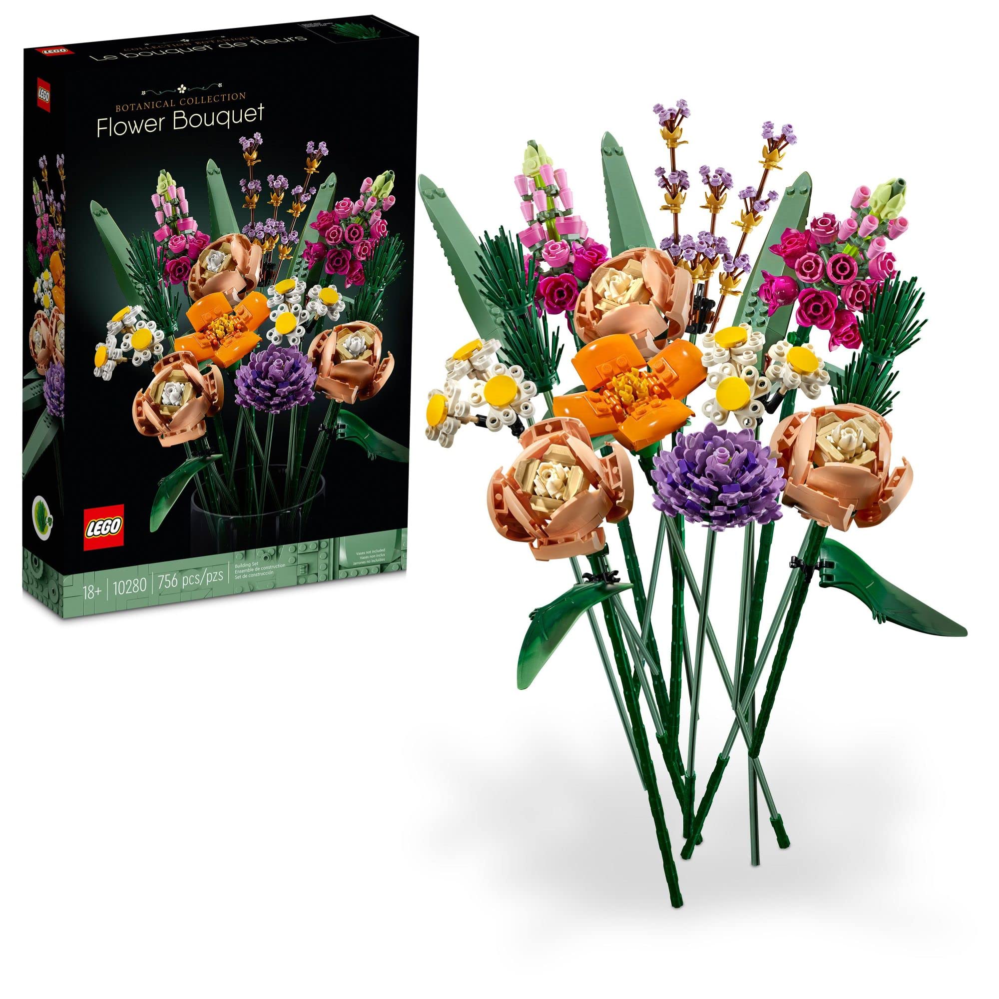 LEGO Botanicals Flower Bouquet 10280 detail image 1