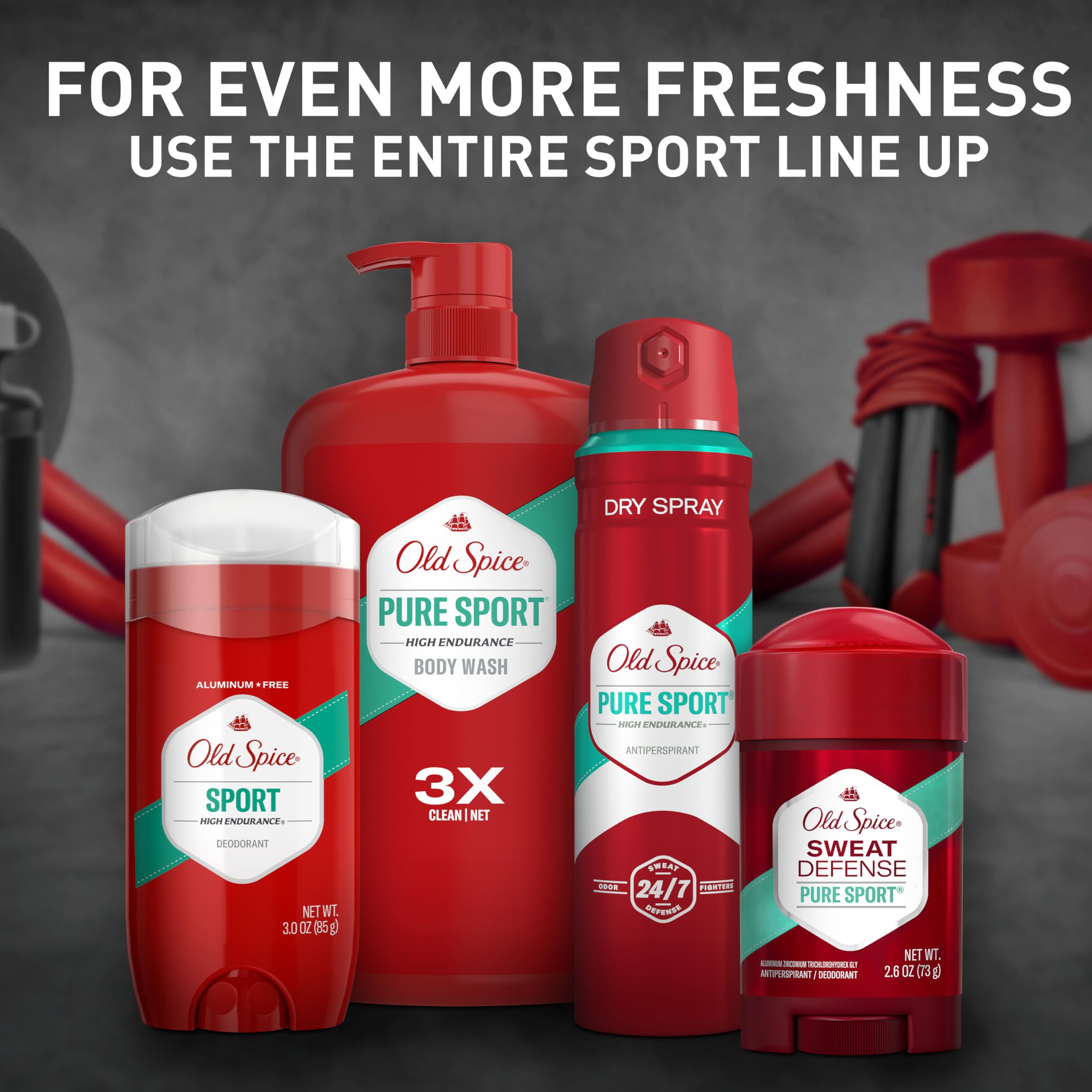 Old Spice High Endurance Aluminum-Free Deodorant for Men, Sport Scent, 3. 0 oz (Pack of 3) detail image 9
