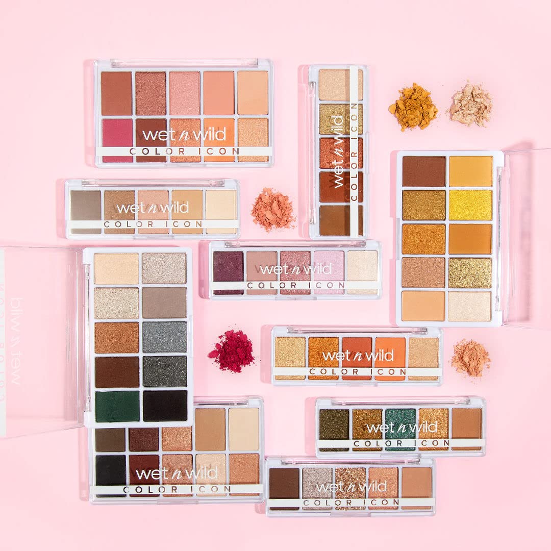wet n wild Color Icon 5-Pan Eyeshadow Palette — Walking On Eggshells (Matte, Shimmer, Metallic) detail image 9