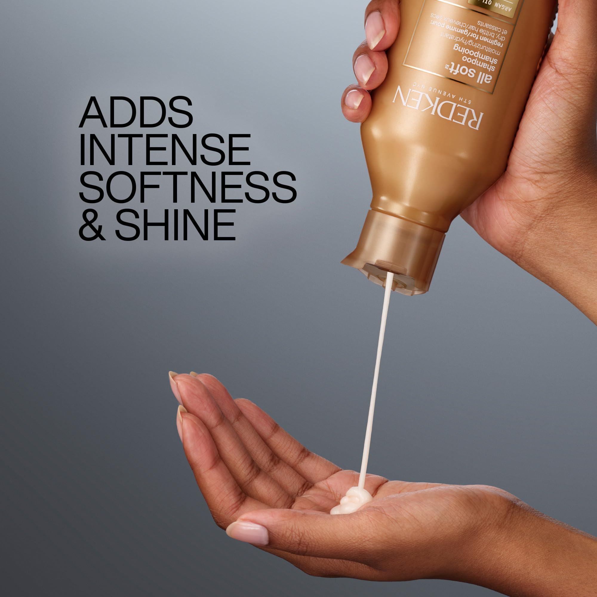 Redken All Soft Shampoo – For Dry, Brittle Hair detail image 7