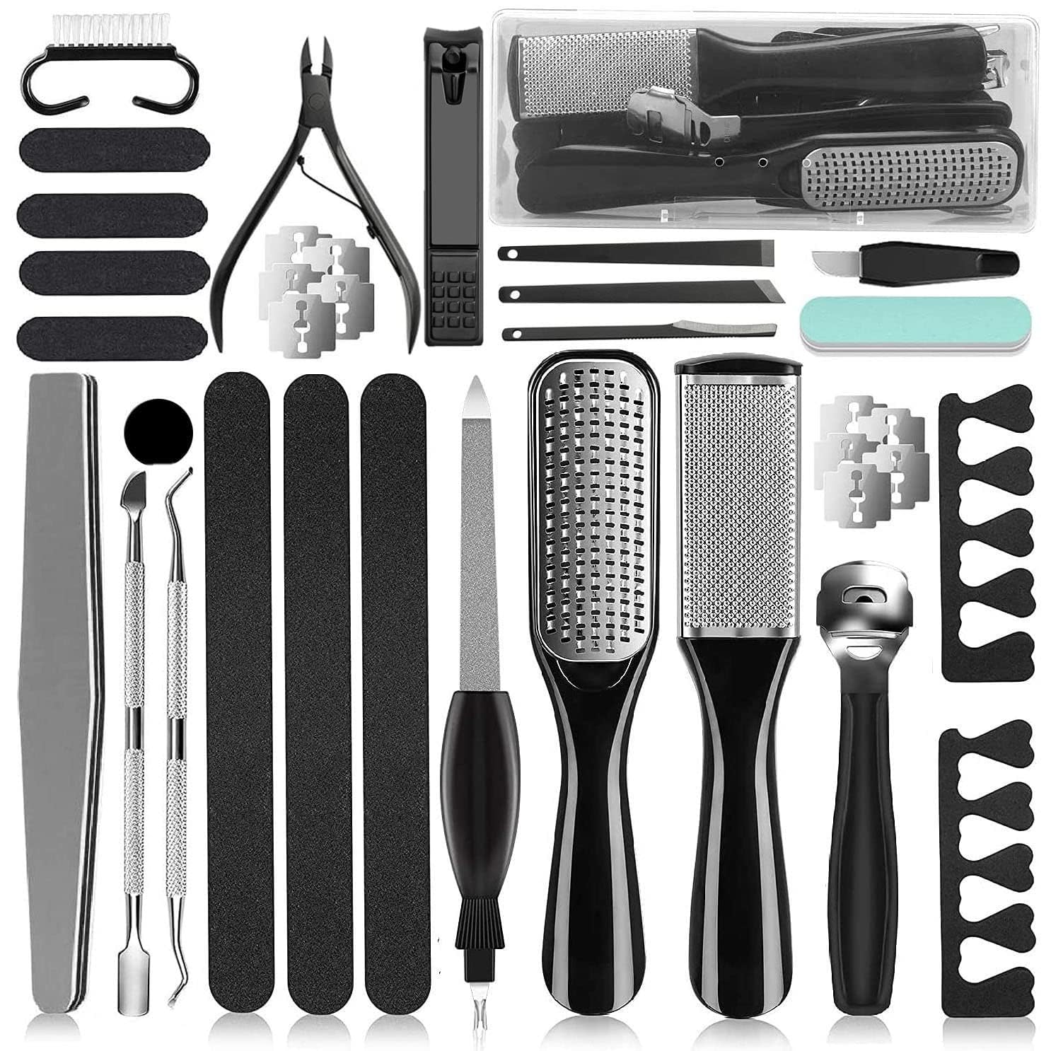 36 in 1 Professional Pedicure Kit, Foot File, Foot Rasp and Callus Remover detail image 1
