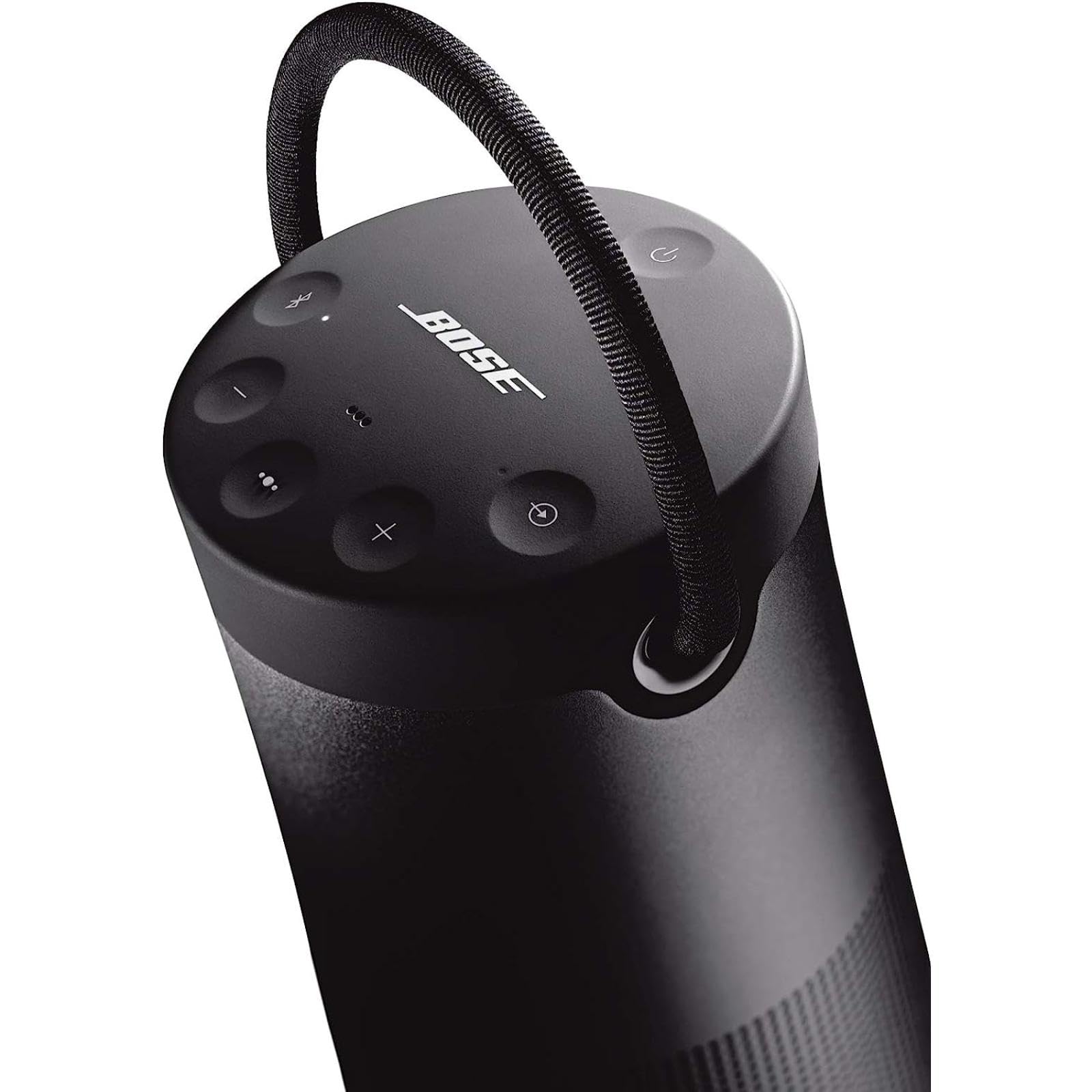 Bose SoundLink Revolve+ (Series II) Bluetooth Speaker, Portable Speaker with Microphone, Wireless and Water Resistant with 360 Degree Sound, Long Lasting Battery and Handle, Black detail image 4