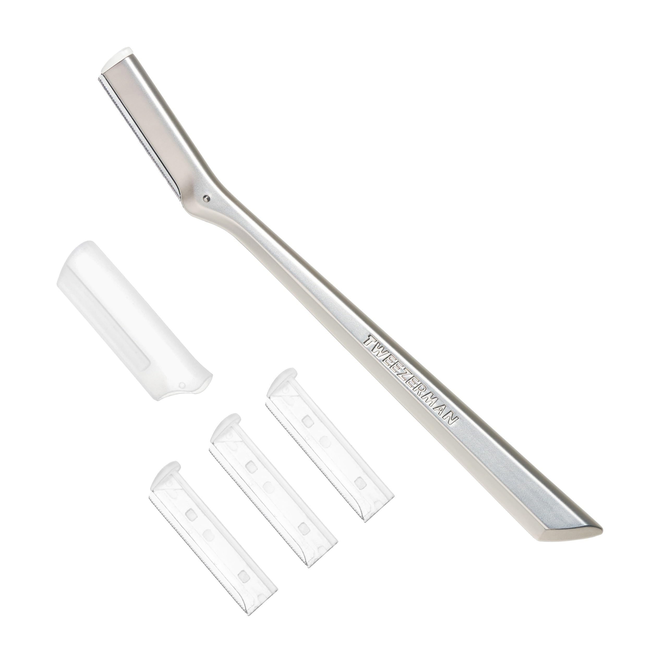 Tweezerman Facial Razor Stainless Steel detail image 1