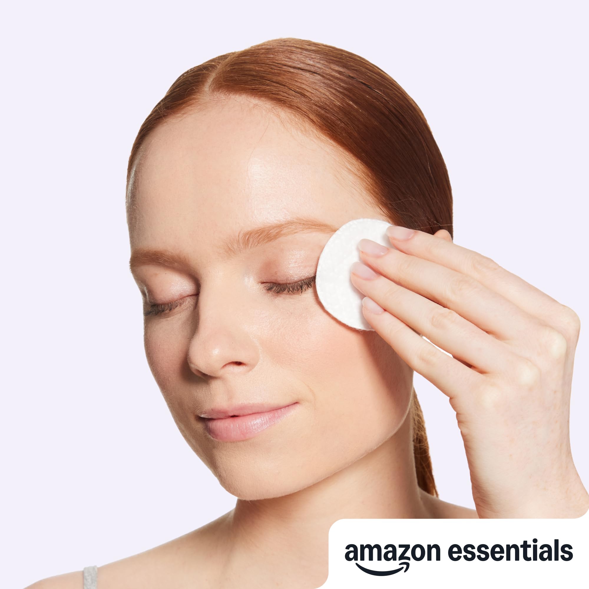 Amazon Essentials Hypoallergenic 100% Cotton Rounds, 100 Count (Previously Amazon Basics) detail image 4