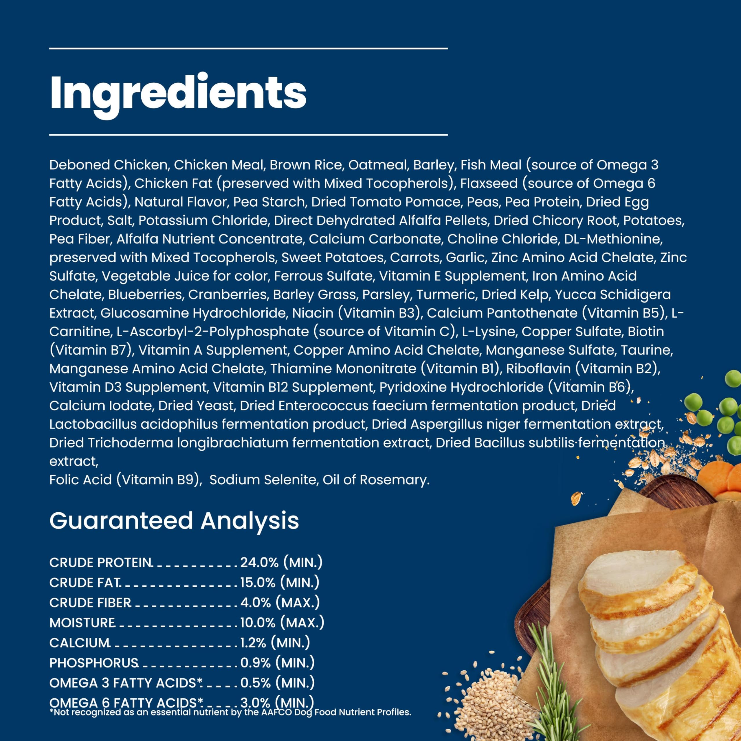 Blue Buffalo Life Protection Formula Chicken & Brown Rice Small Breed Adult Dry Dog Food, Supports Immunity with Antioxidant-Rich LifeSource Bits, Promotes Healthy Muscles, Skin & Coat Health, 5 lbs. detail image 5