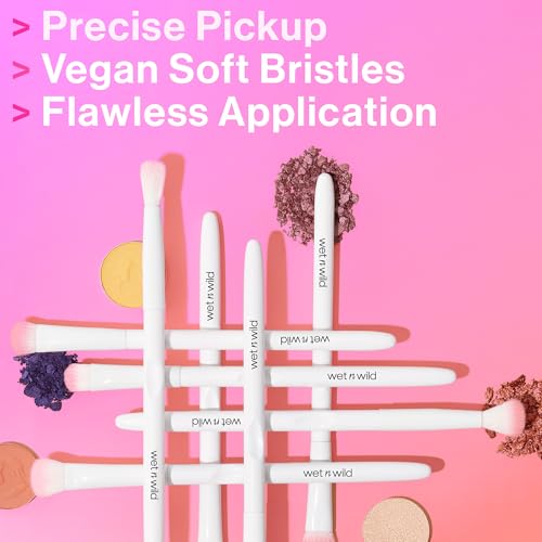 wet n wild Eyeshadow Brush — Precision Blending, Soft Synthetic Fibers, Ergonomic Handle detail image 9