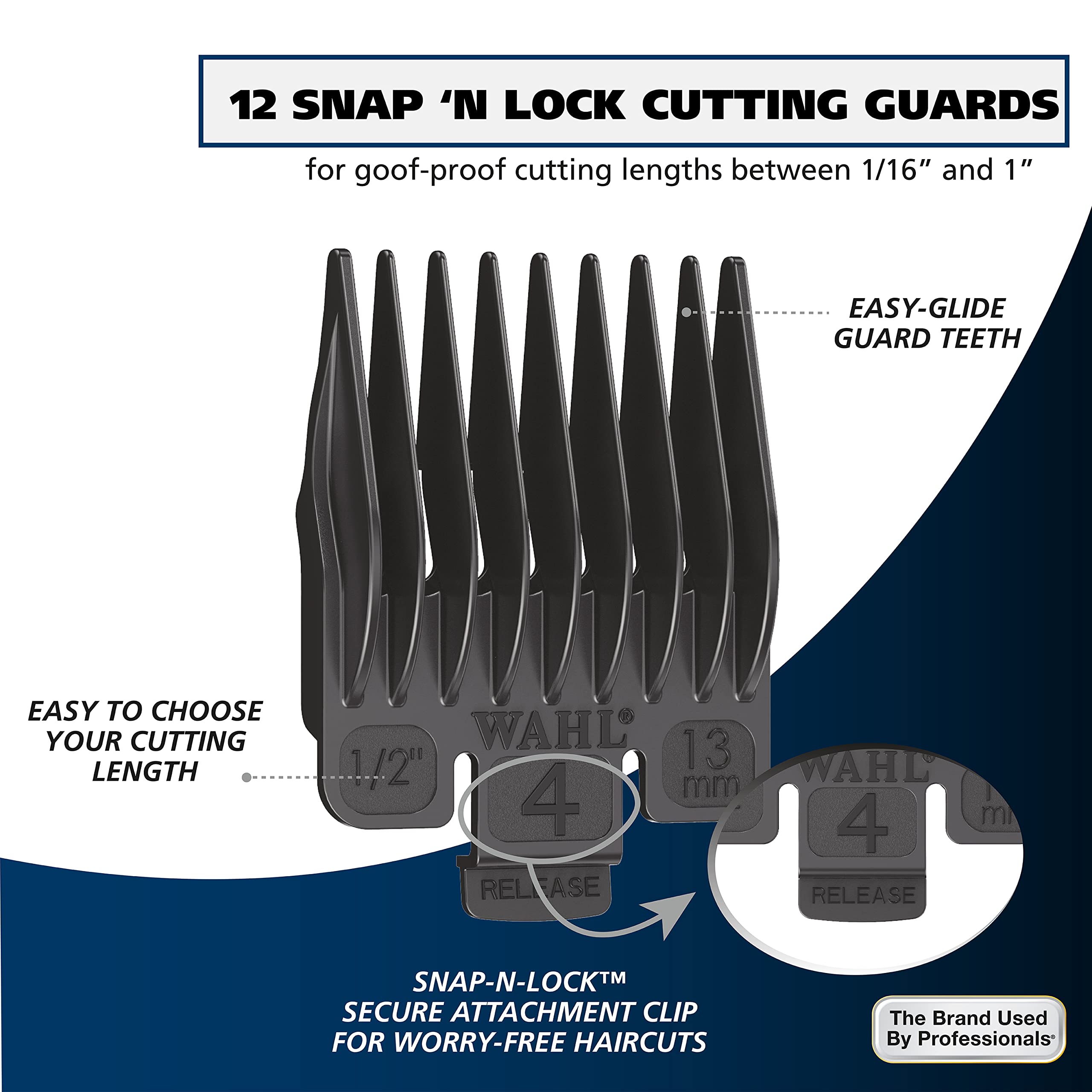 Wahl Lithium Ion Pro Rechargeable Cordless Hair Clippers for Men, Women & Children with Smart Charge Technology - Model 79470 detail image 6
