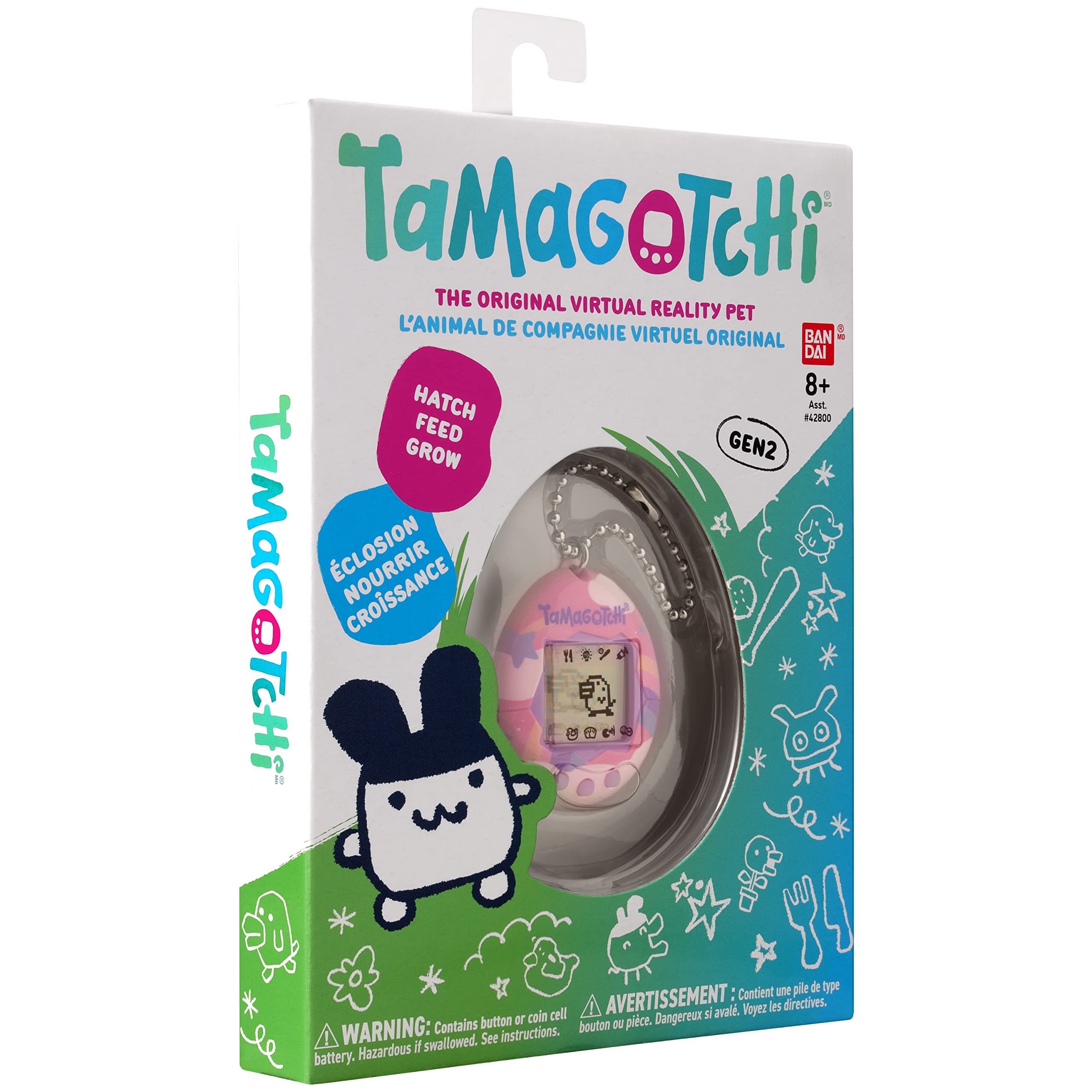 Tamagotchi Original - Dreamy (Generación 2, Carcasa Pastel, pila CR2032 incluida) detail image 8