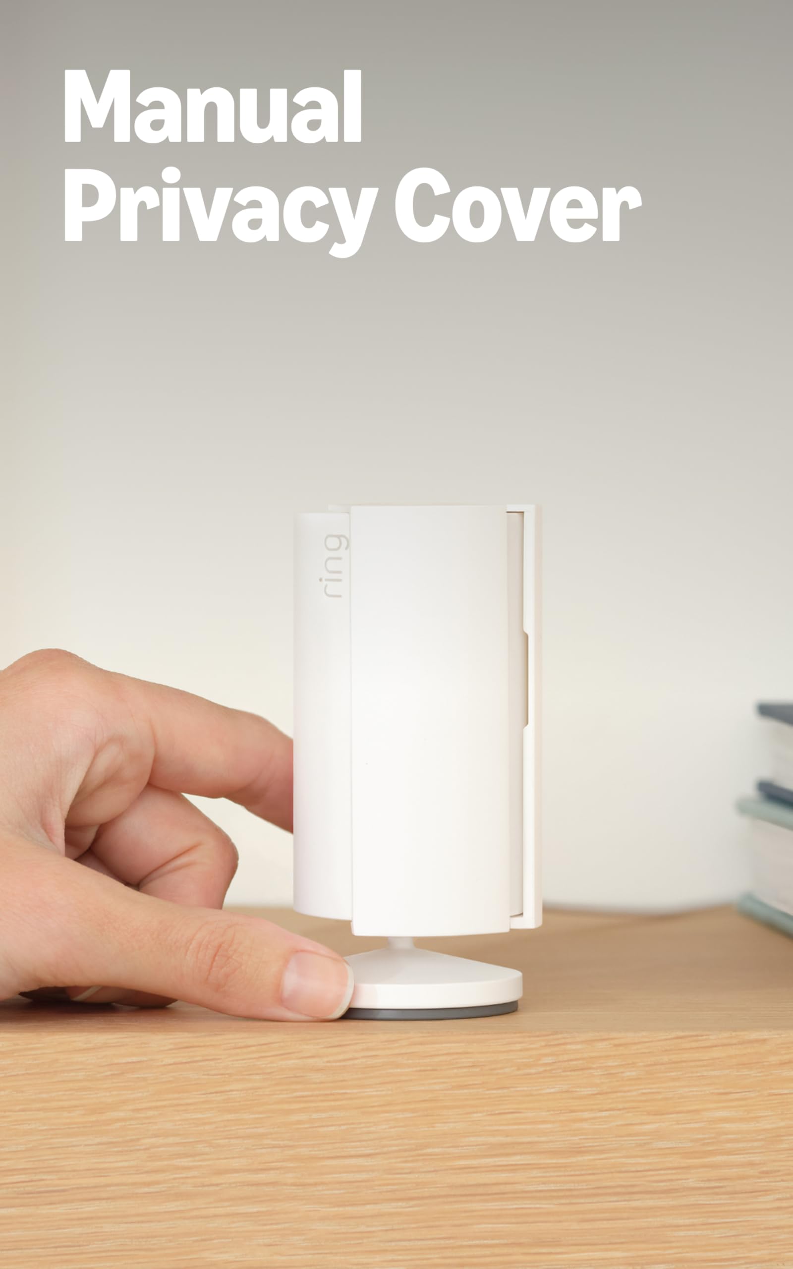 Ring Indoor Cam, seguridad para el hogar o negocio en vídeo HD 1080p, Blanco detail image 4