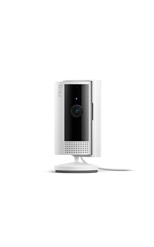 Ring Indoor Cam, Home or business security in 1080p HD video, White detail image 8