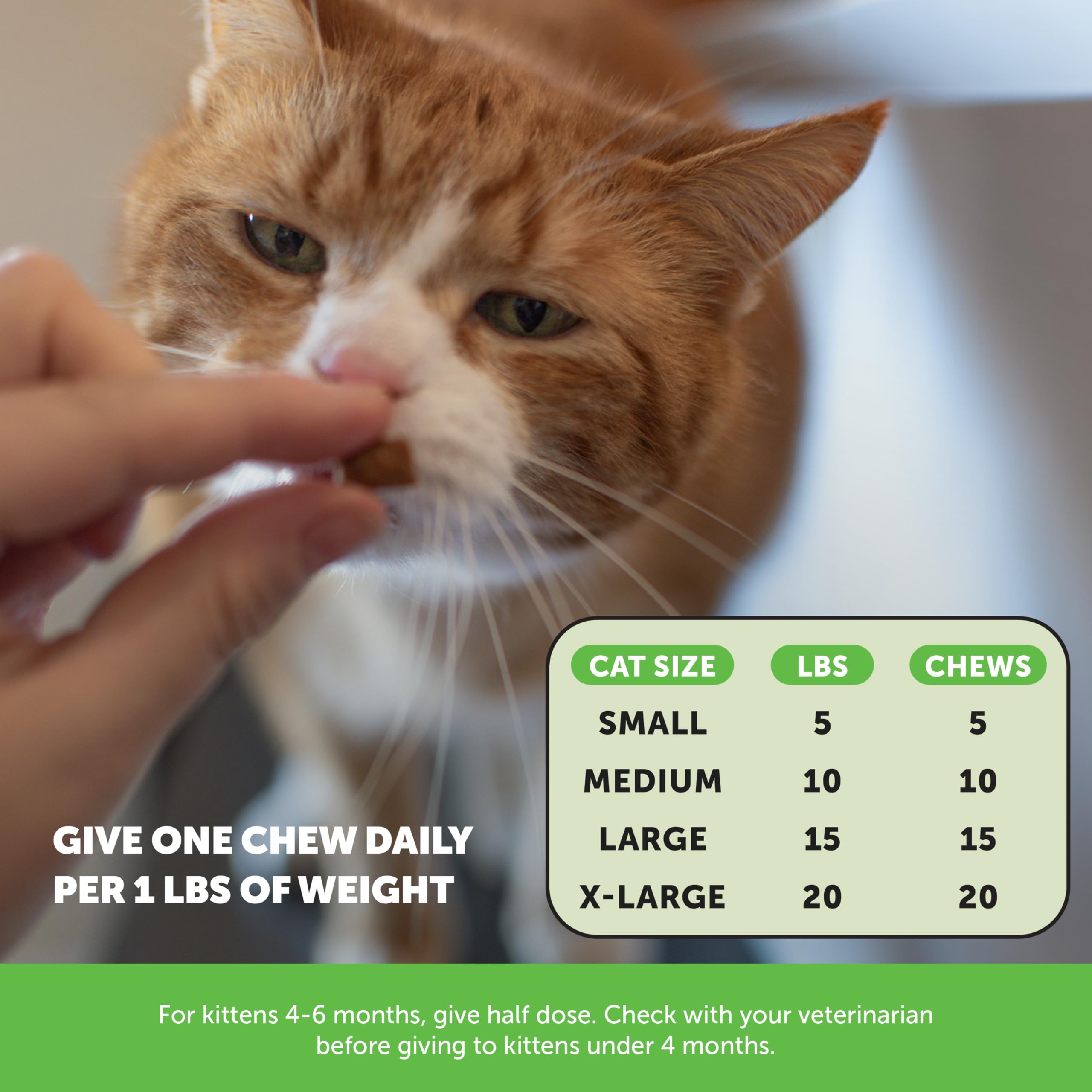 Cat Hairball Remedy Treats - Dual Texture Crunchy Creamy Hairball Treatment for Cats, Furball Relief Control Supplement with Fiber, Fish Oil for Indoor Cats Skin Coat Digestion (30-Day Supply) detail image 9