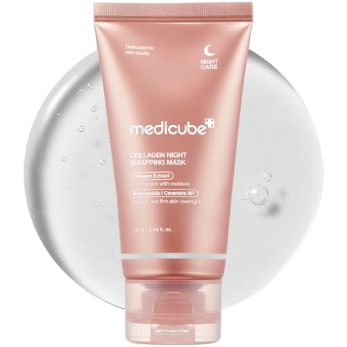 Medicube Collagen Night Wrapping Mask — Overnight Peel-Off Elasticity & Hydration Mask, 75ml detail image 9
