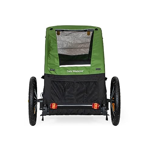 Burley Tail Wagon – Lightweight Dog Bike Trailer with Mesh Windows, Removable Floor & Low-Clearance Entry detail image 9