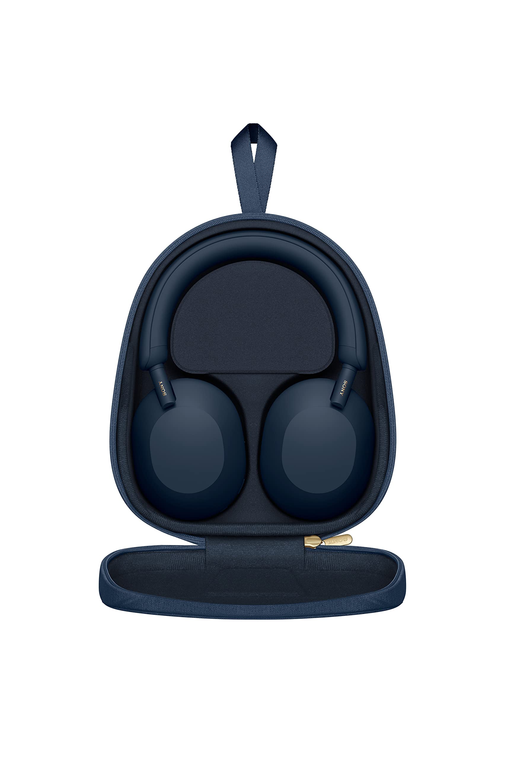 Sony WH-1000XM5 Premium Noise Canceling Headphones, Auto NC Optimizer, 30-Hour Battery, Alexa Voice Control, Midnight Blue detail image 6