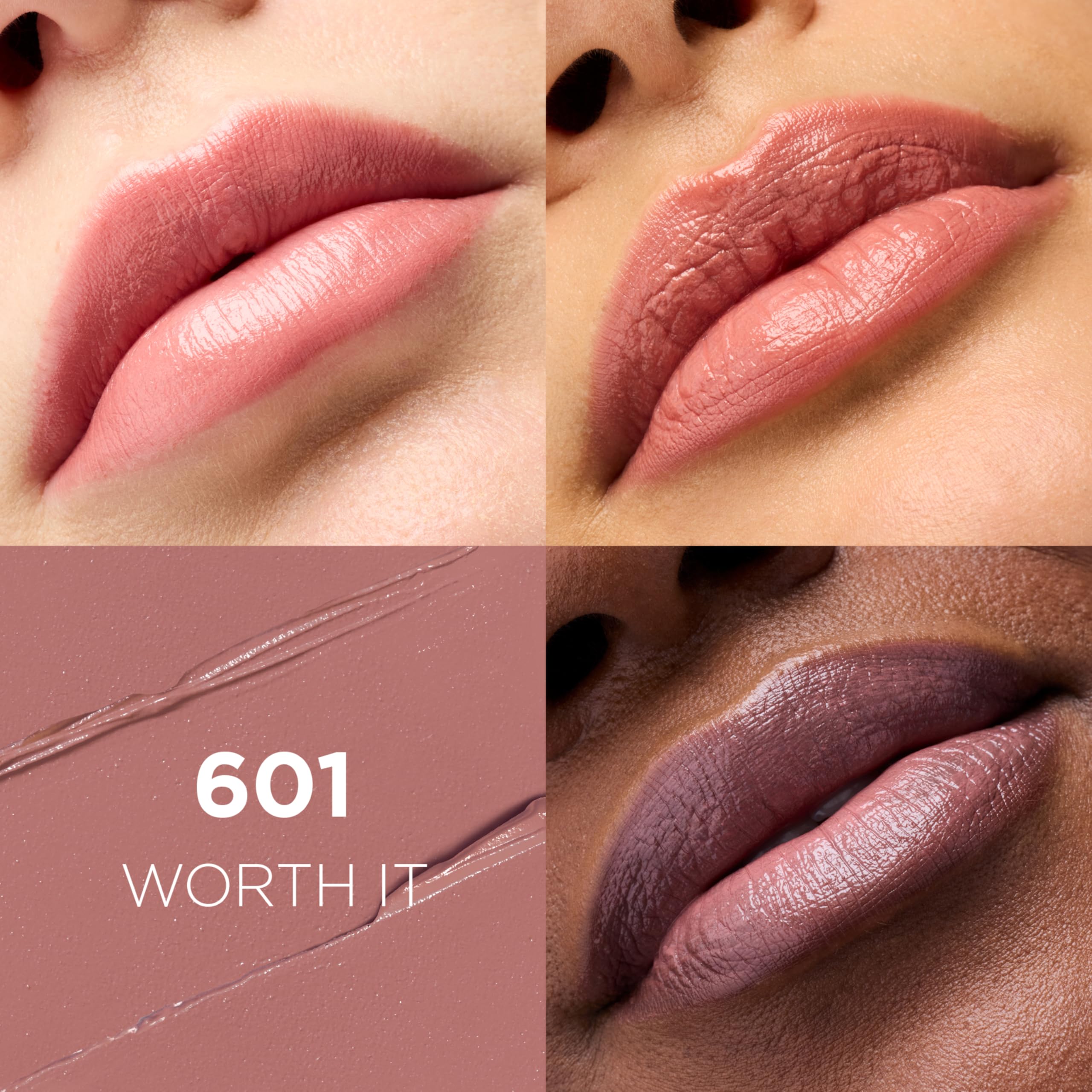 L'Oreal Paris Colour Riche Satin Lipstick, Worth It, 0. 13 oz detail image 2