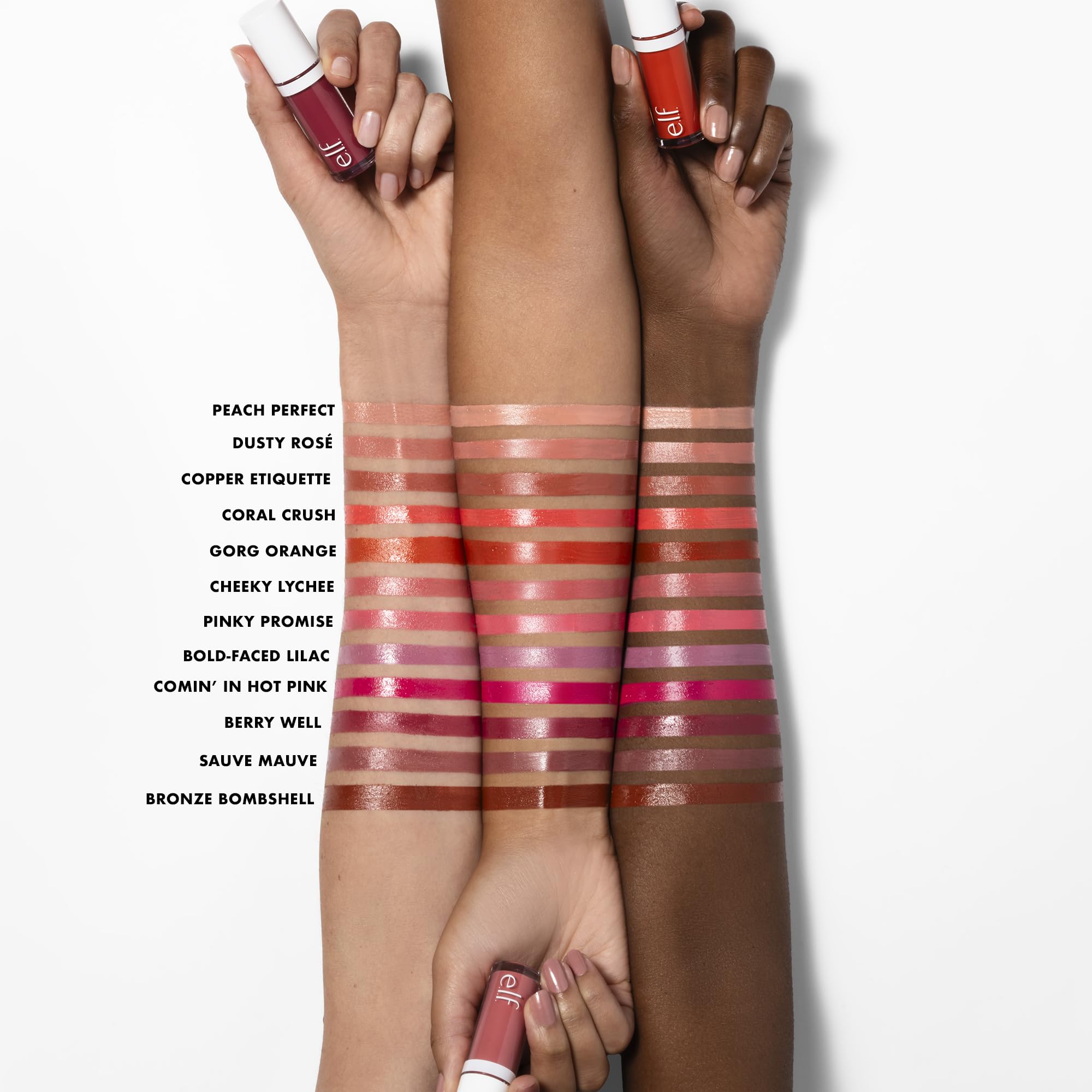 e. l. f. Camo Liquid Blush, Buildable & Blendable, Dusty Rosé detail image 3