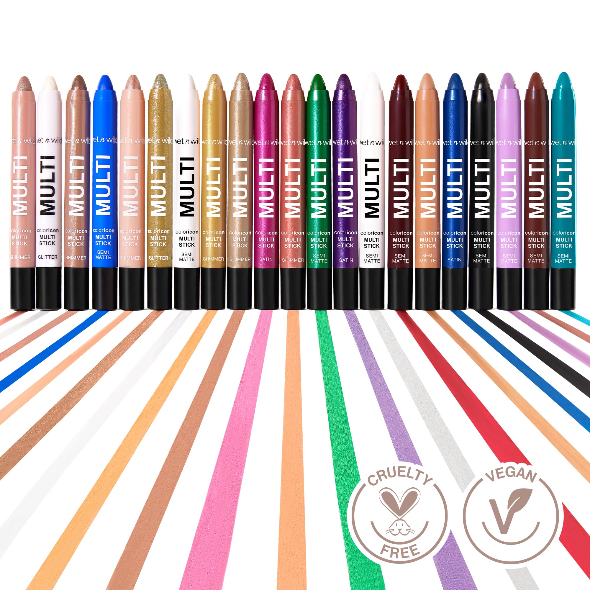 wet n wild Color Icon Cream Eyeliner Eyeshadow Multi-Stick, Moisturizing, Nourishing Velvety Cream-to-Powder Buildable & Blendable Formula, Cruelty-Free & Vegan - Brown Sugar detail image 6