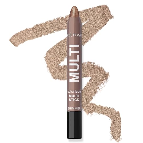 wet n wild Color Icon Cream Eyeliner Eyeshadow Multi-Stick, Moisturizing, Nourishing Velvety Cream-to-Powder Buildable & Blendable Formula, Cruelty-Free & Vegan - Brown Sugar detail image 8