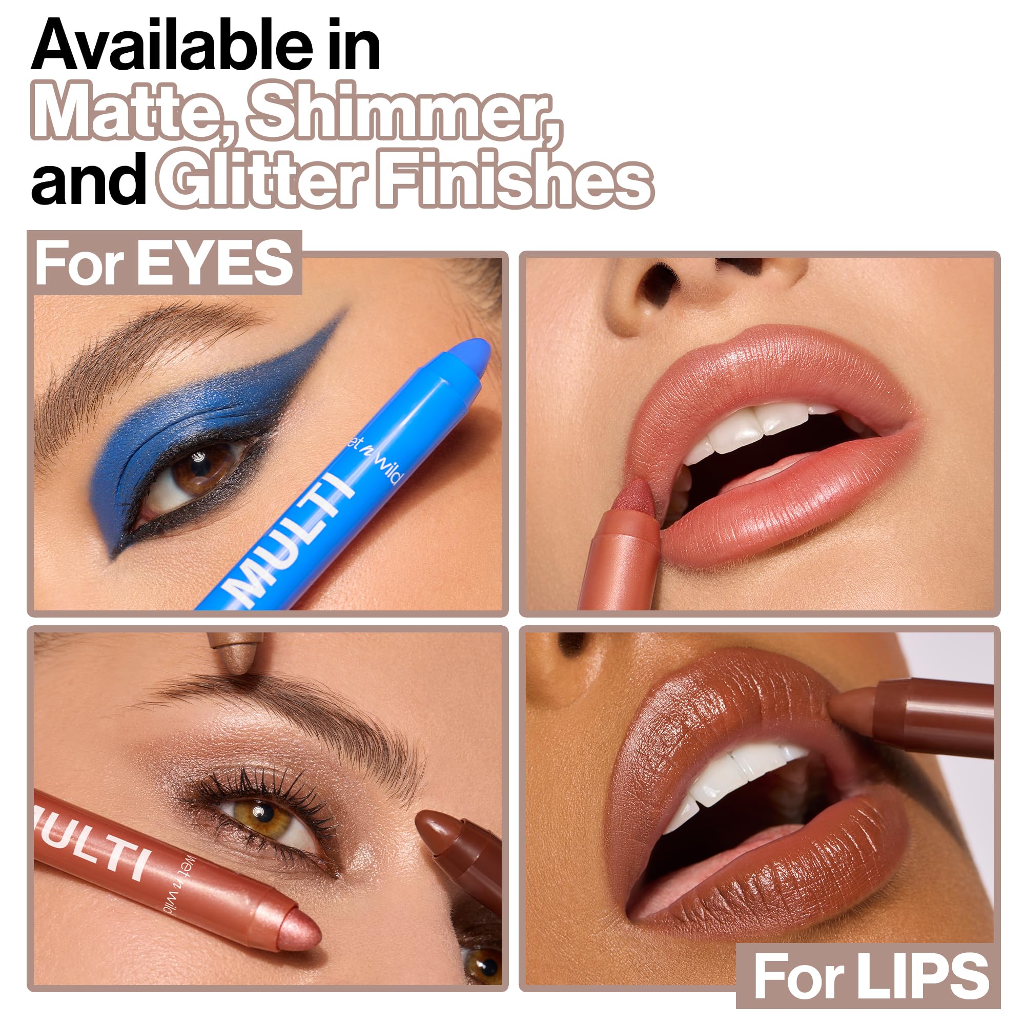 wet n wild Color Icon Cream Eyeliner Eyeshadow Multi-Stick, Moisturizing, Nourishing Velvety Cream-to-Powder Buildable & Blendable Formula, Cruelty-Free & Vegan - Brown Sugar detail image 5