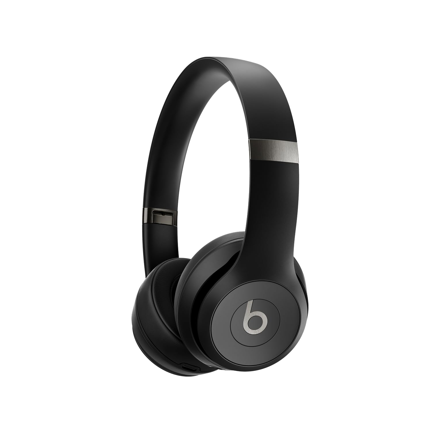 Beats Solo 4 - Wireless On-Ear Bluetooth Headphones, Up to 50-Hour Battery Life, Ultra-Lightweight Comfort, Powerful and Balanced Sound, Apple & Android Compatible - Matte Black detail image 1