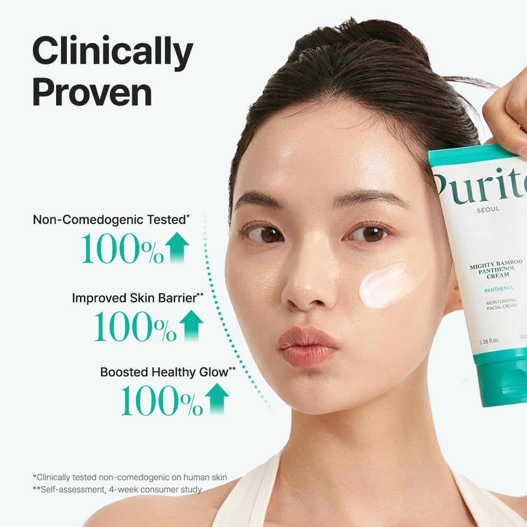 PURITO Panthenol 10% Barrier Cream for Sensitive Skin, 3. 38 fl. oz detail image 4